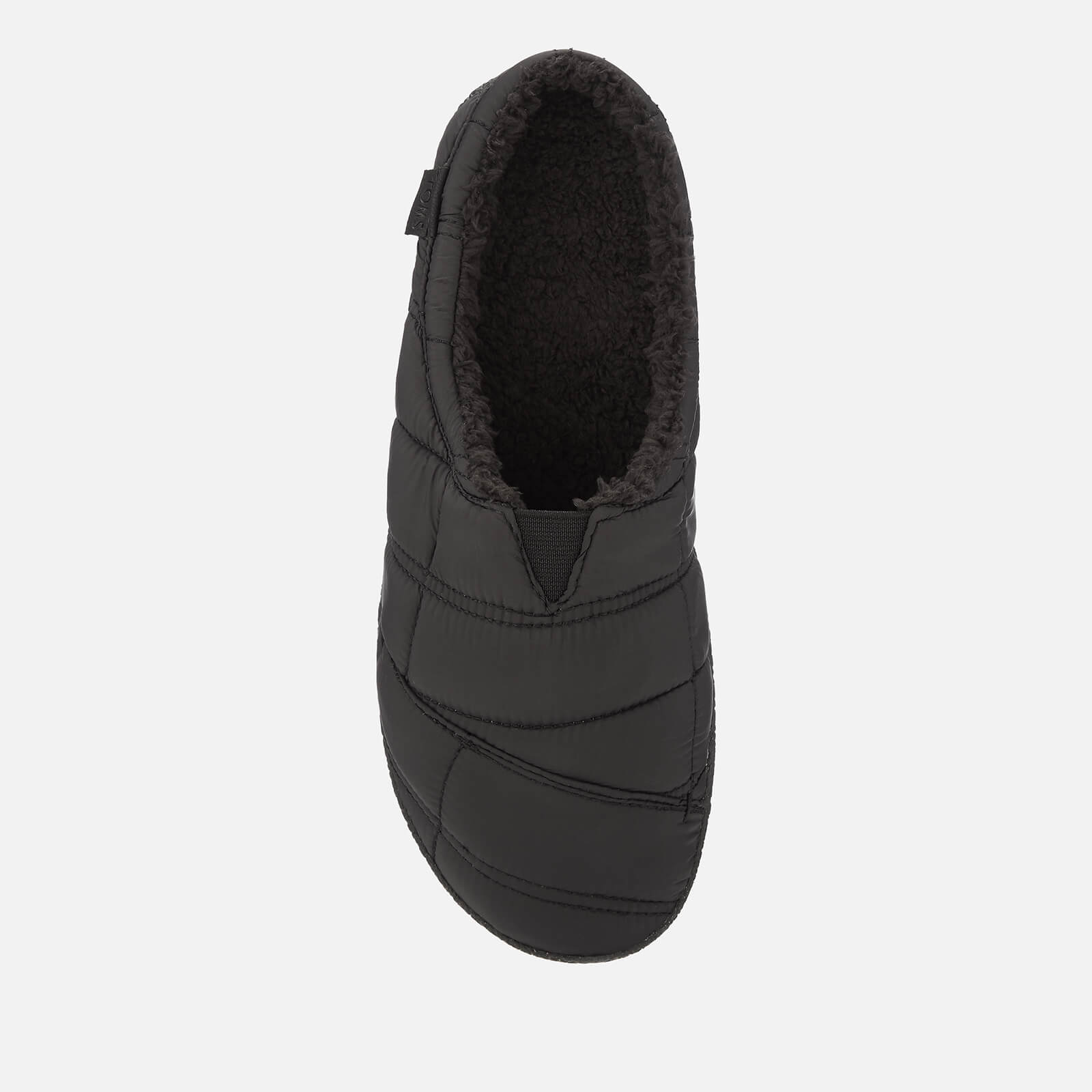 TOMS Men s Berkeley Quilted Slippers Black Allsole