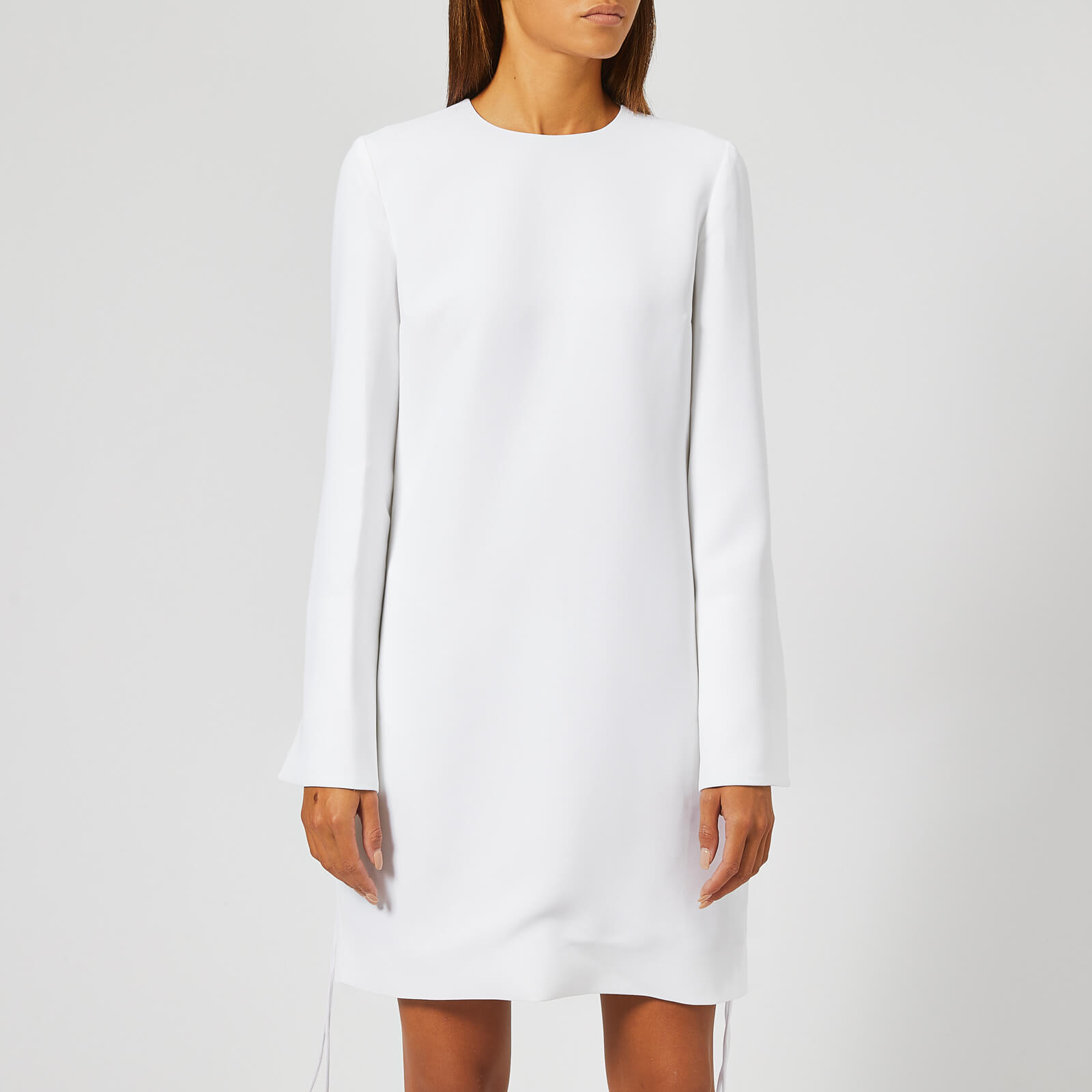 高価値セリー Victoria, Victoria Beckham Women's Soft Crepe Tie Cuff Shift ワンピース