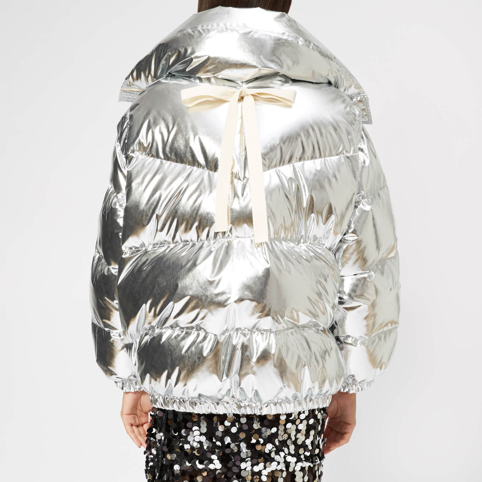 Mm6 puffer coat shop