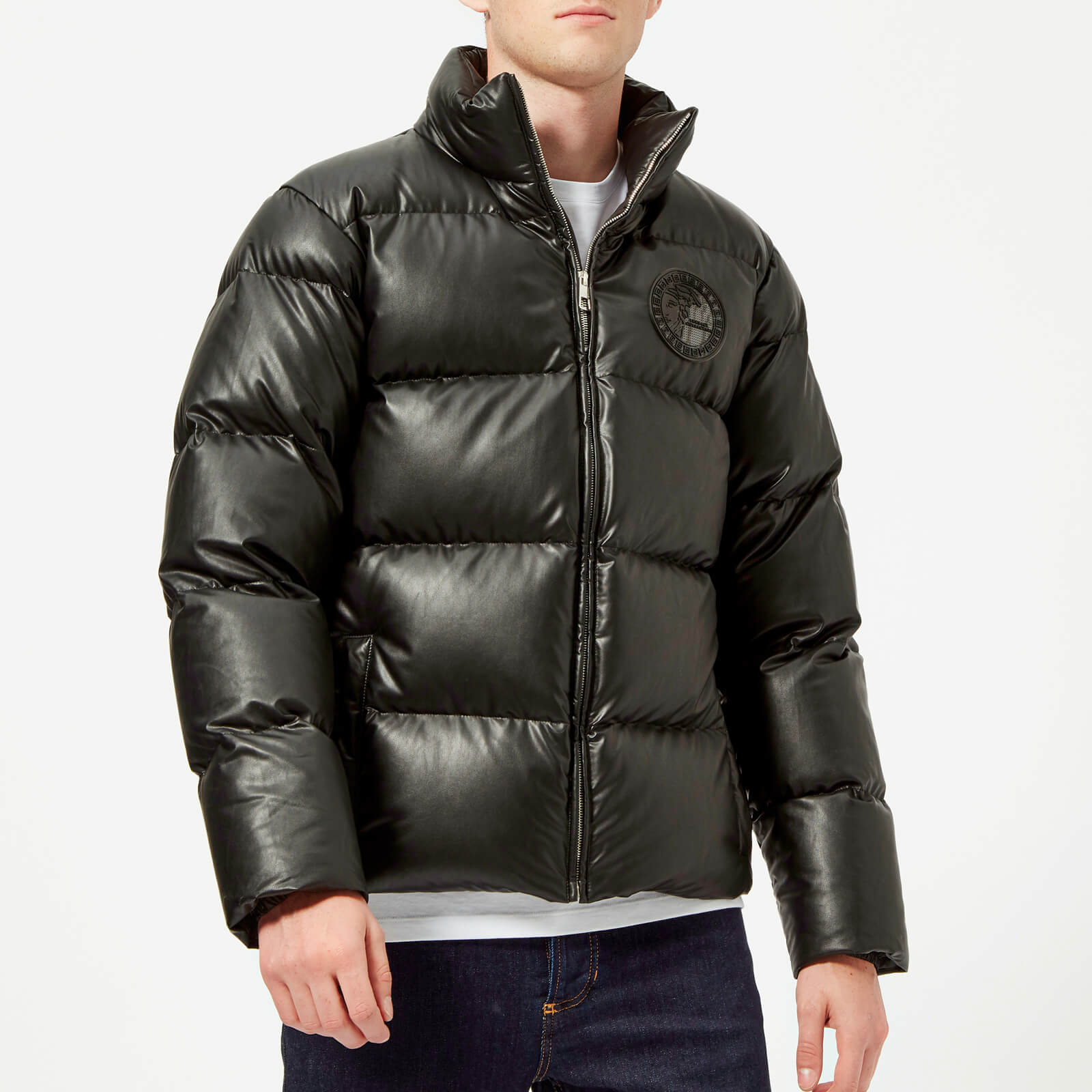 Versace Collection Men s Padded Down Jacket Nero Coggles