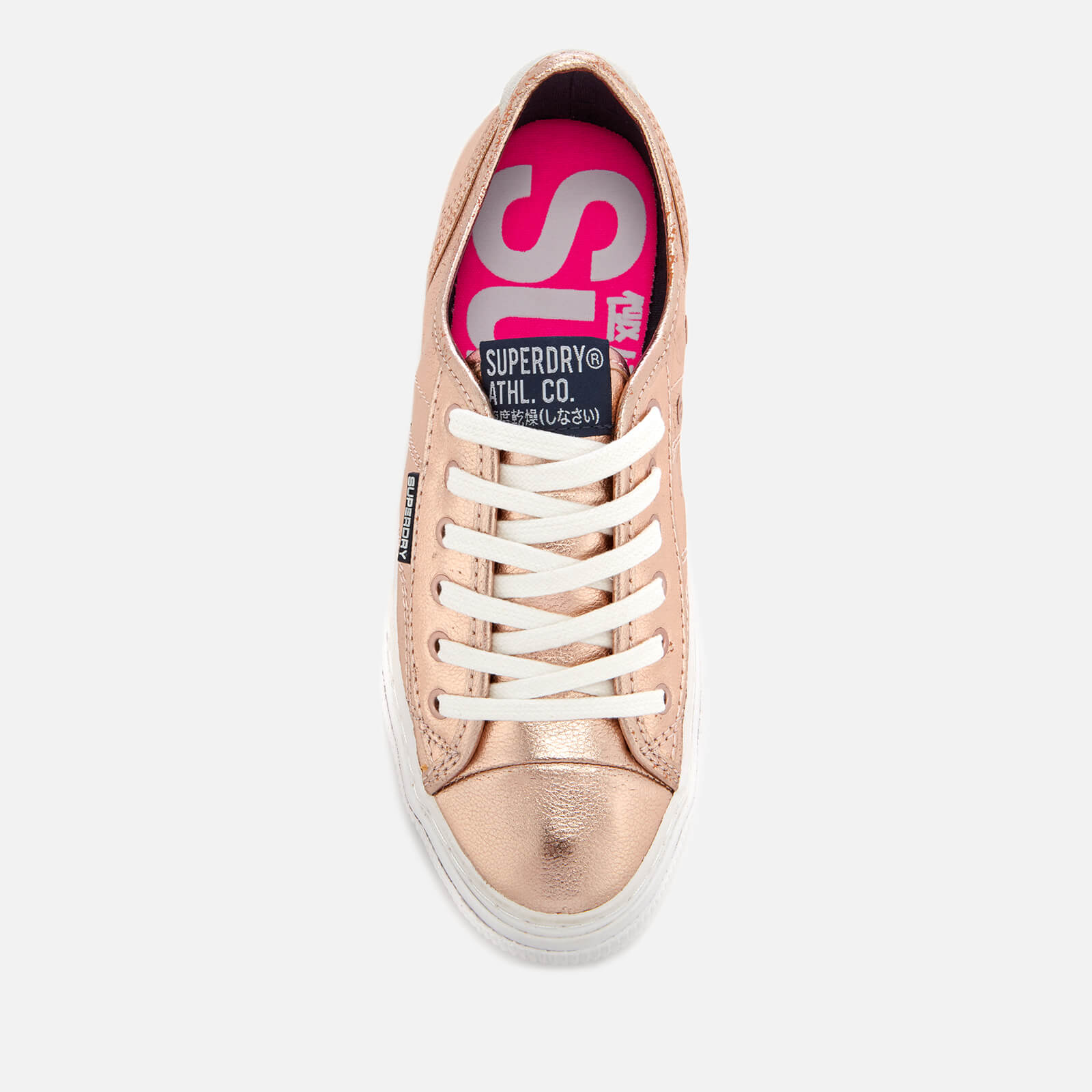 Superdry Women s Low Pro Luxe Trainers Rose Gold Coggles