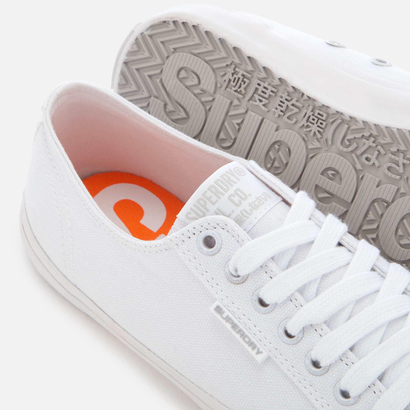 Superdry hot sale white shoes