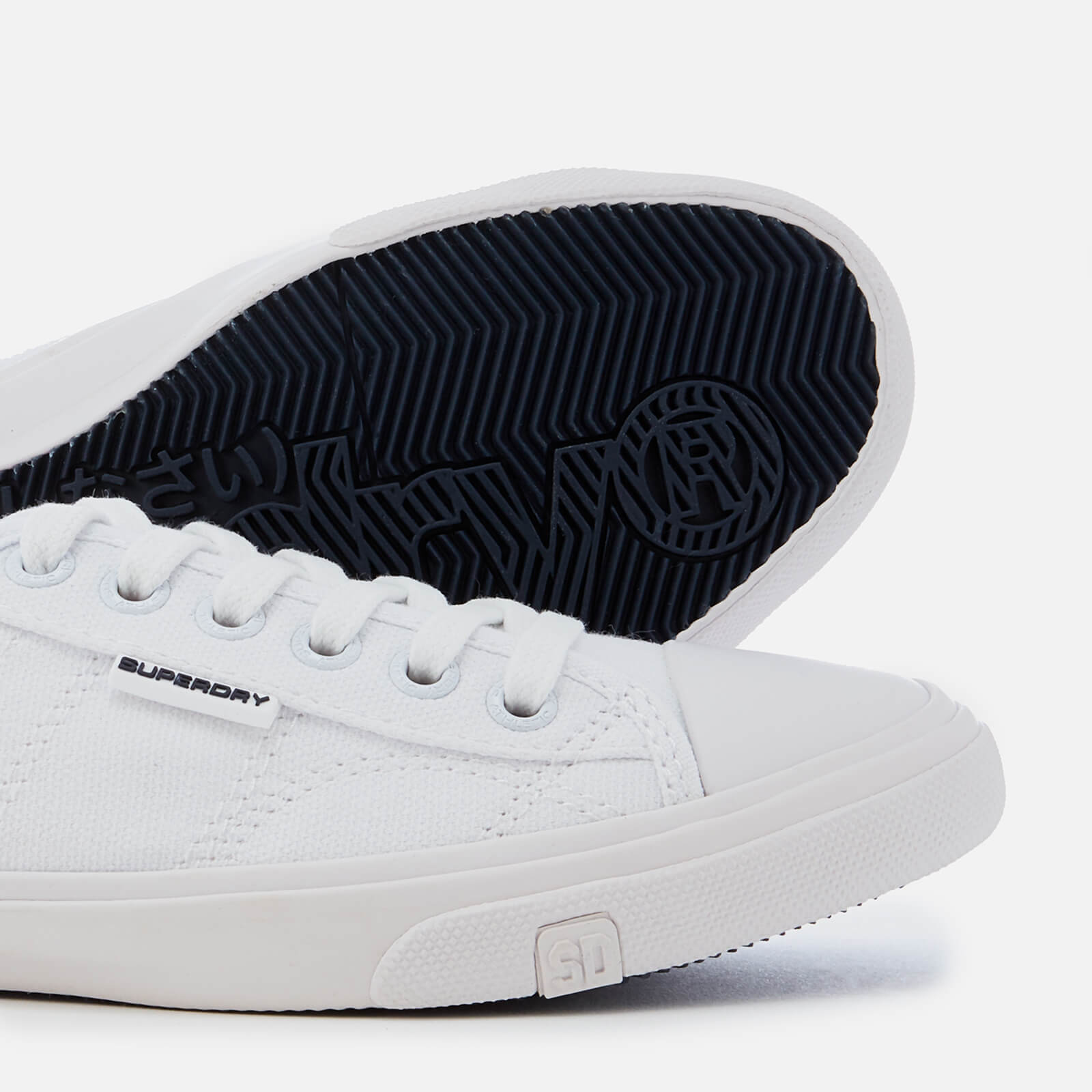 Superdry white pumps clearance