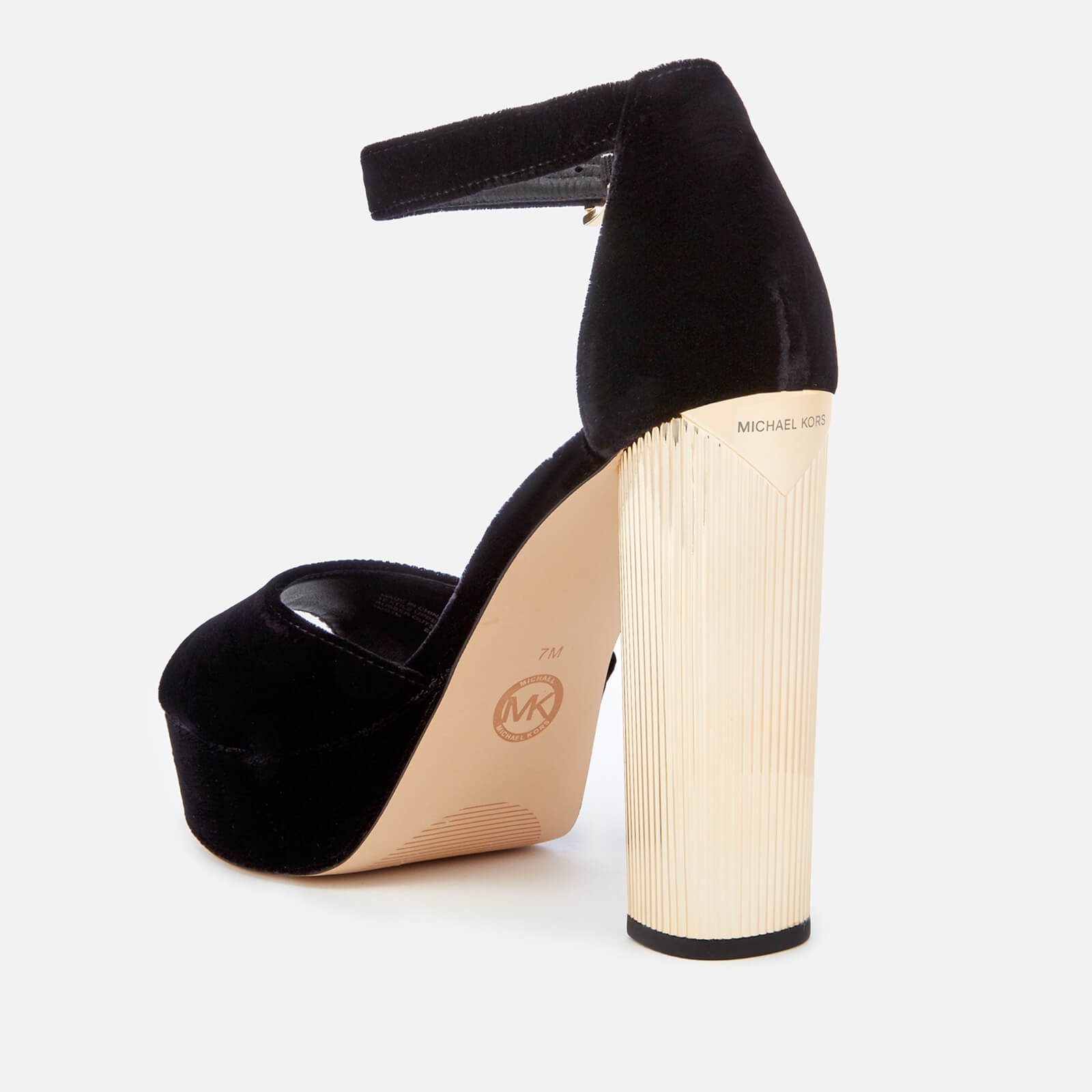 MICHAEL MICHAEL KORS Women s Paloma Platform Heeled Sandals Black Coggles