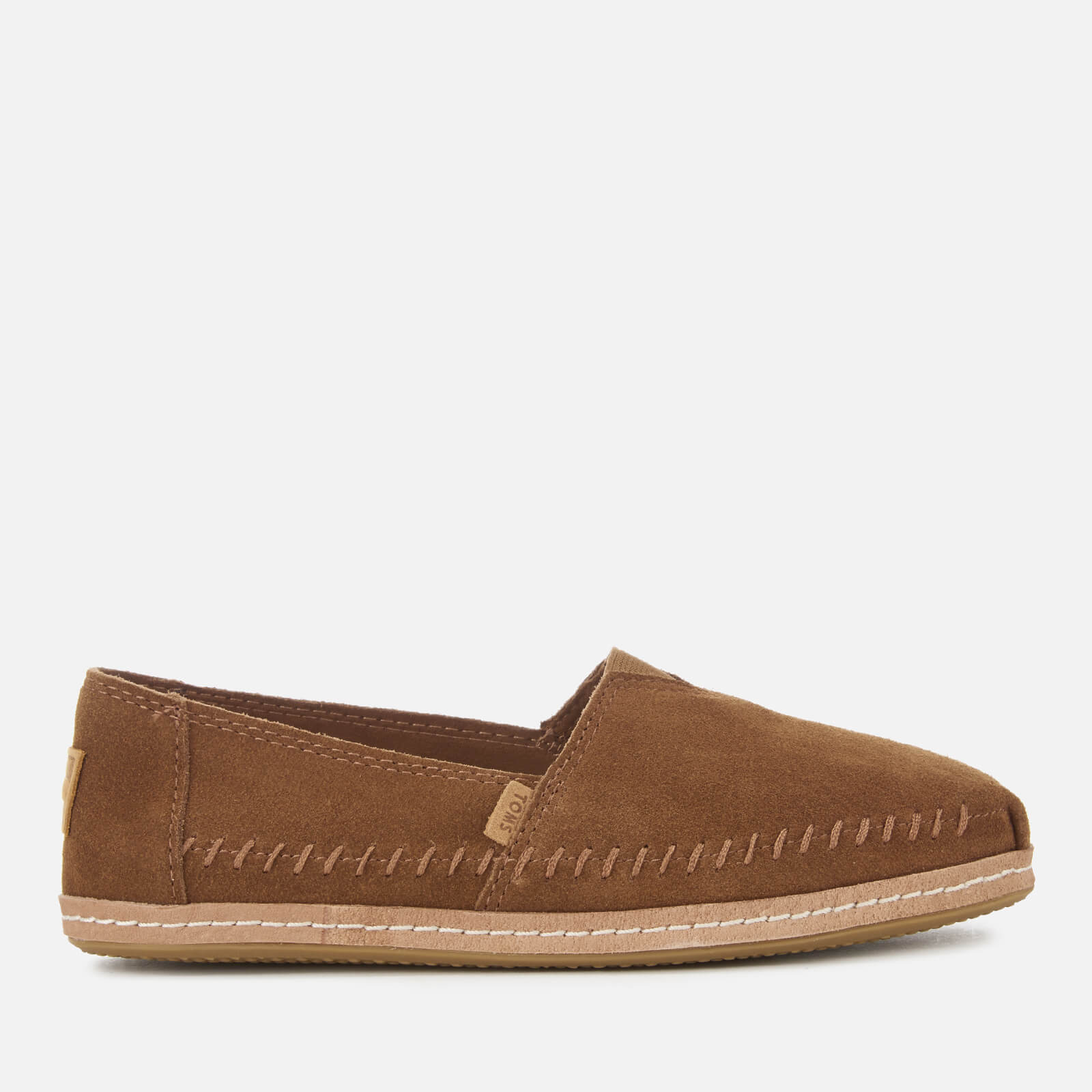 TOMS Women s Suede Alpargata Pumps Dark Amber Allsole