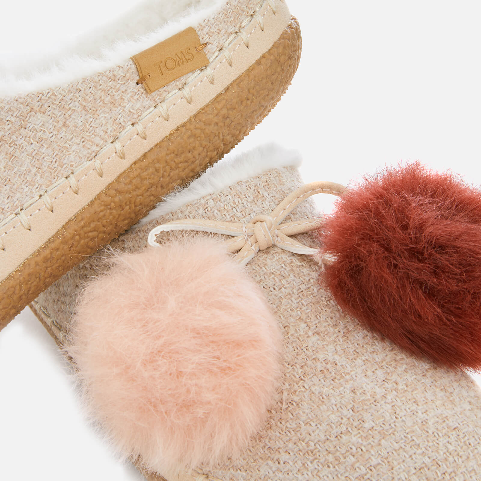 Toms ivy 2025 pom pom slippers