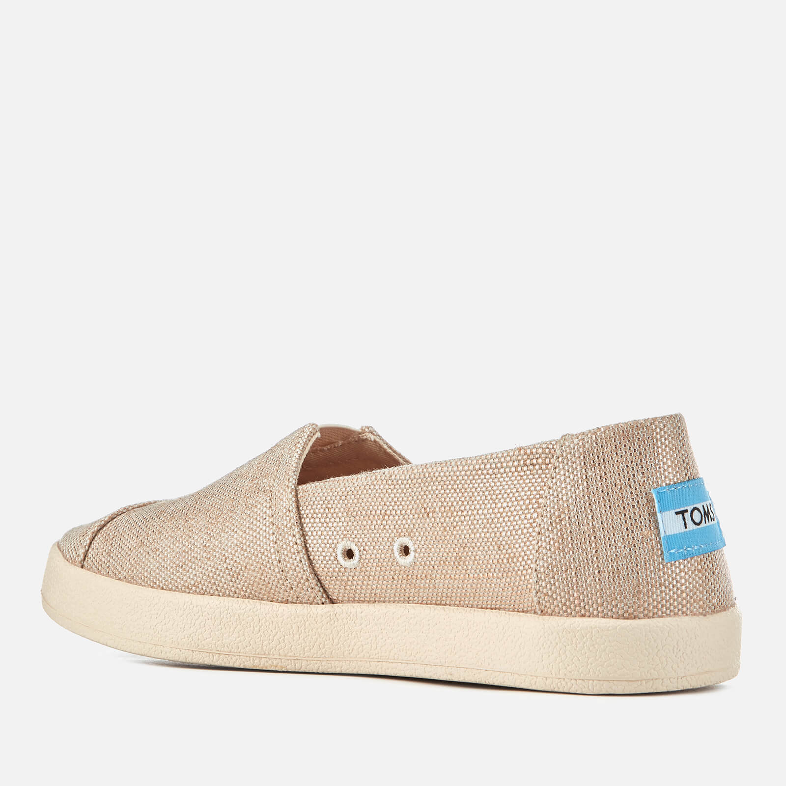 Toms rose gold avalon flat shoes new arrivals