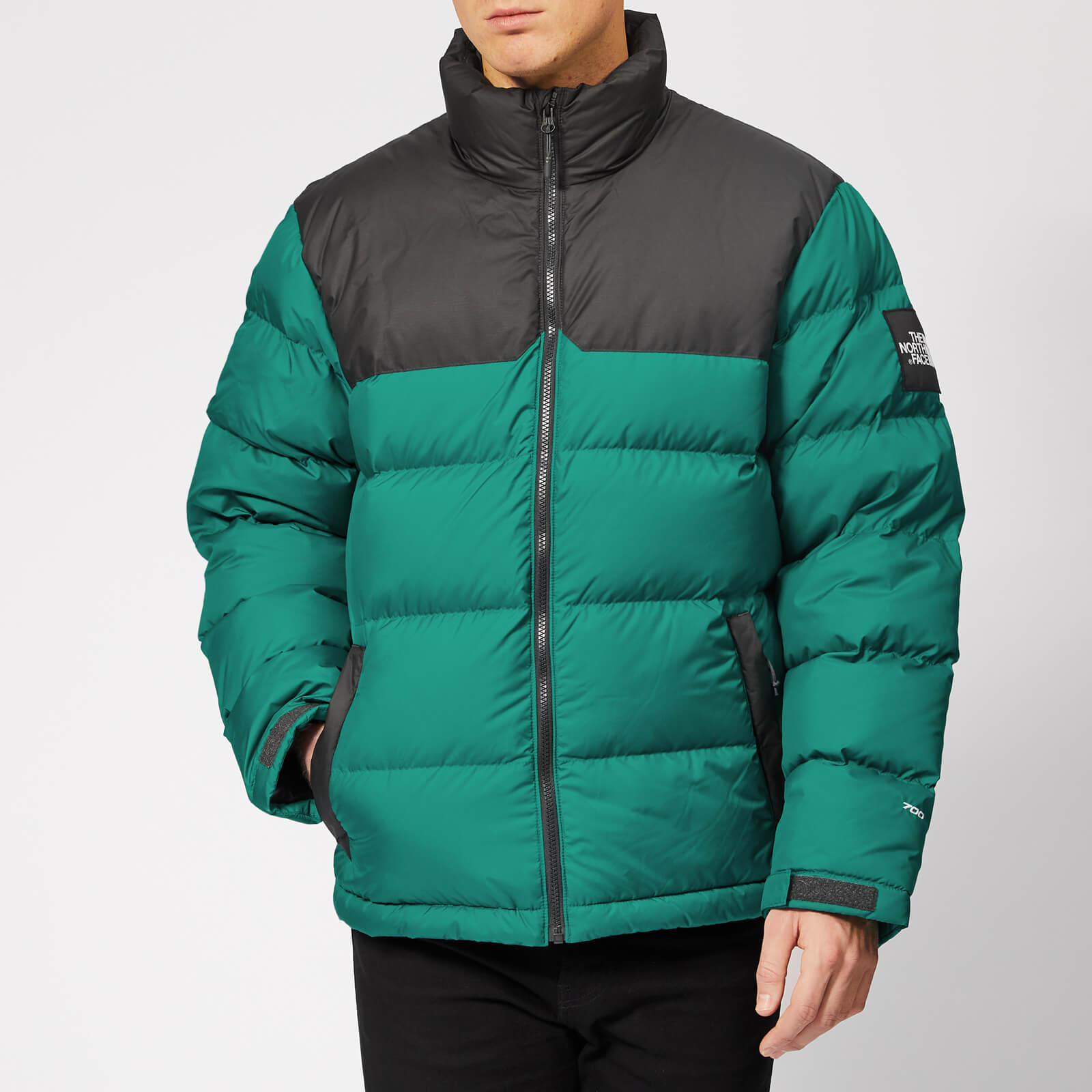 The North Face Men s 1992 Nuptse Jacket Everglade Asphalt Grey