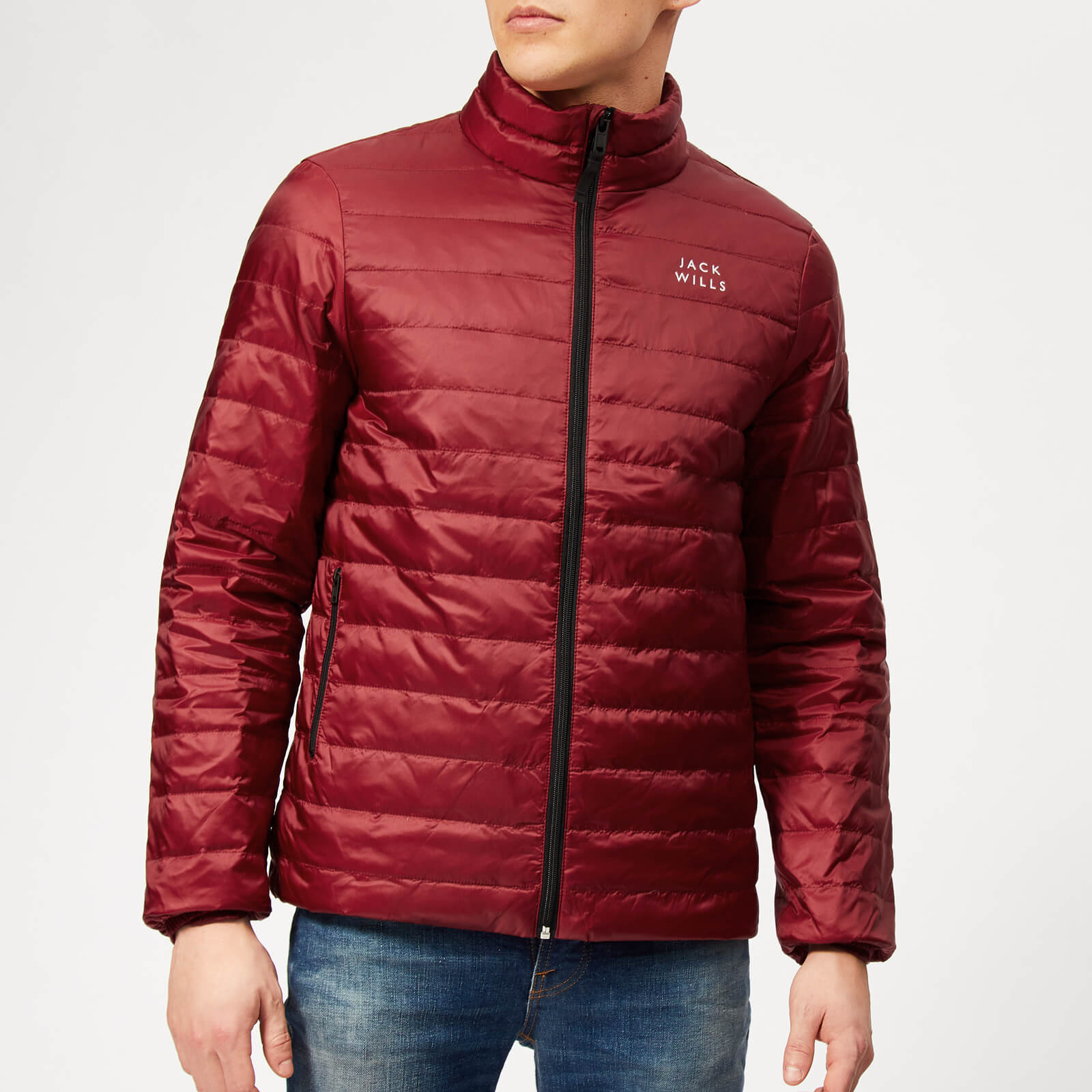 Jack Wills Men s Nevis Lightweight Down Jacket Damson Coggles