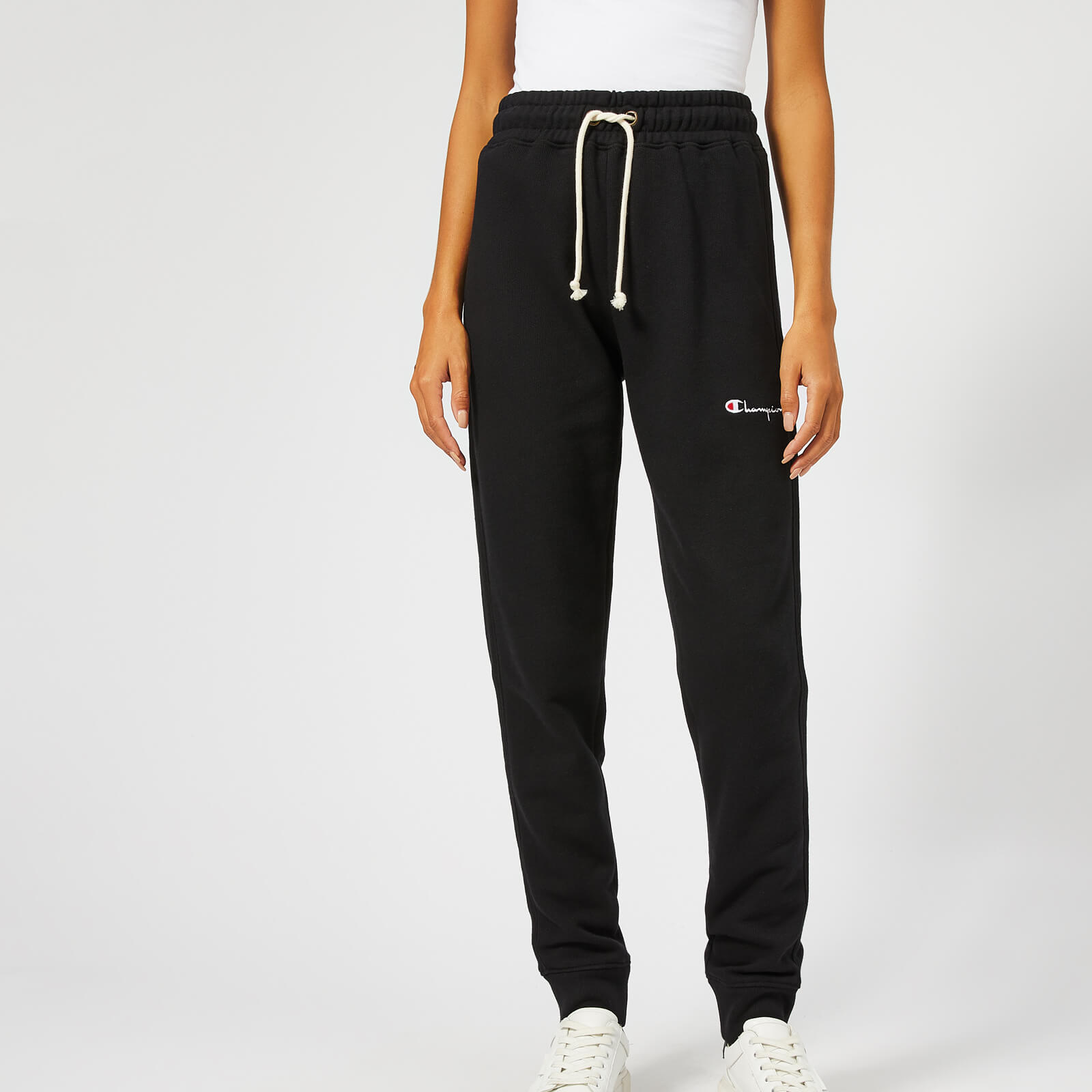 Womens black champion sweatpants on sale