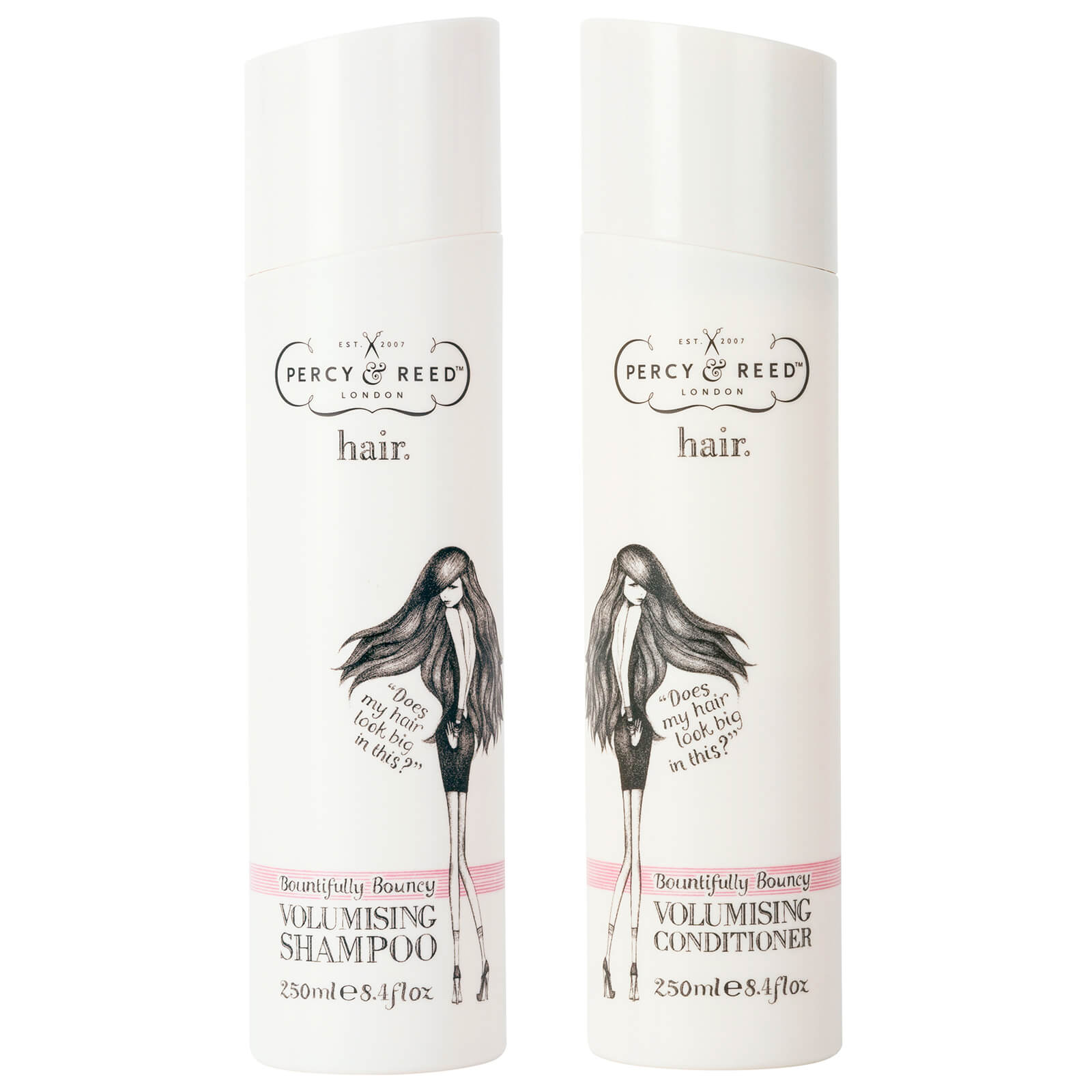 Percy & Reed Bountifully Bouncy Volumising Shampoo and Conditioner Duo 2 x 250ml