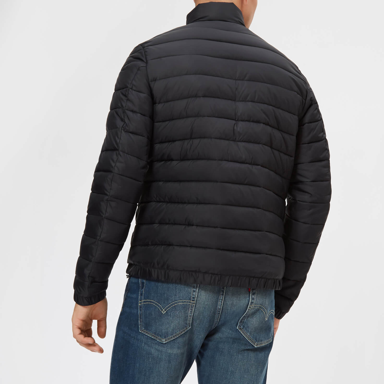 Barbour International Men s Sport Chain Baffle Quilt Black Coggles