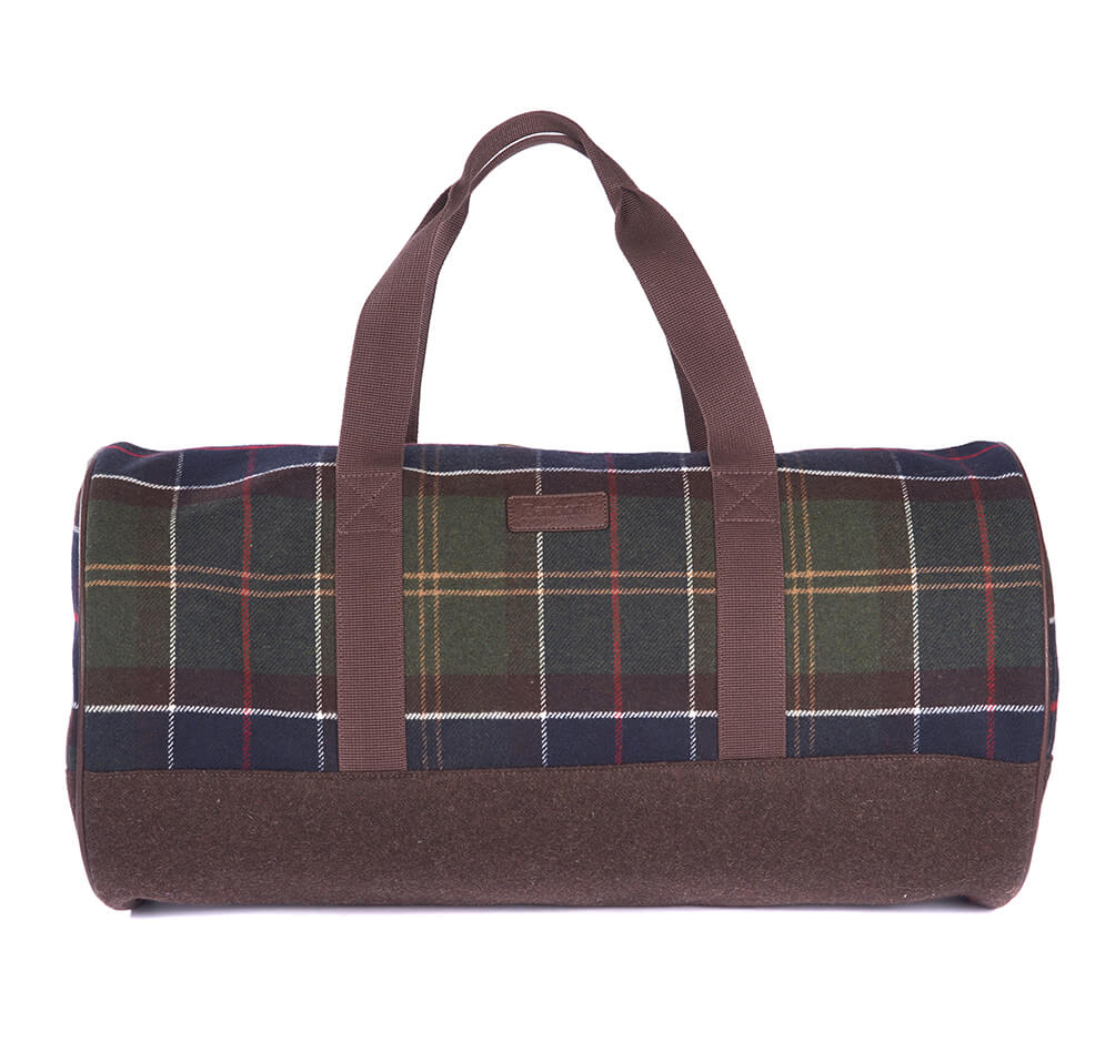 Barbour Men s Hardwick Holdall Bag Classic Tartan Coggles