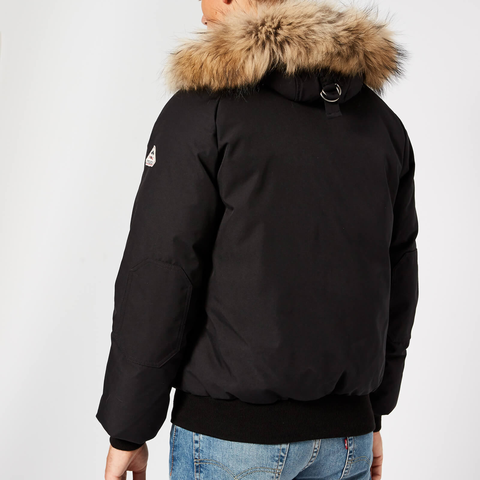 Pyrenex Men s Mistral Bomber Jacket Fur Black Coggles