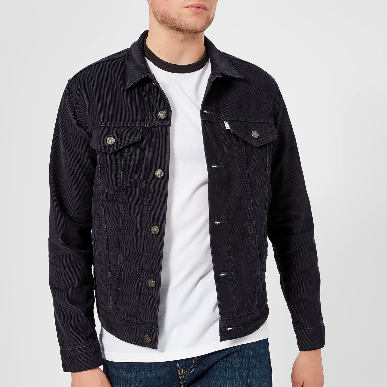 Levi blue cord jacket store