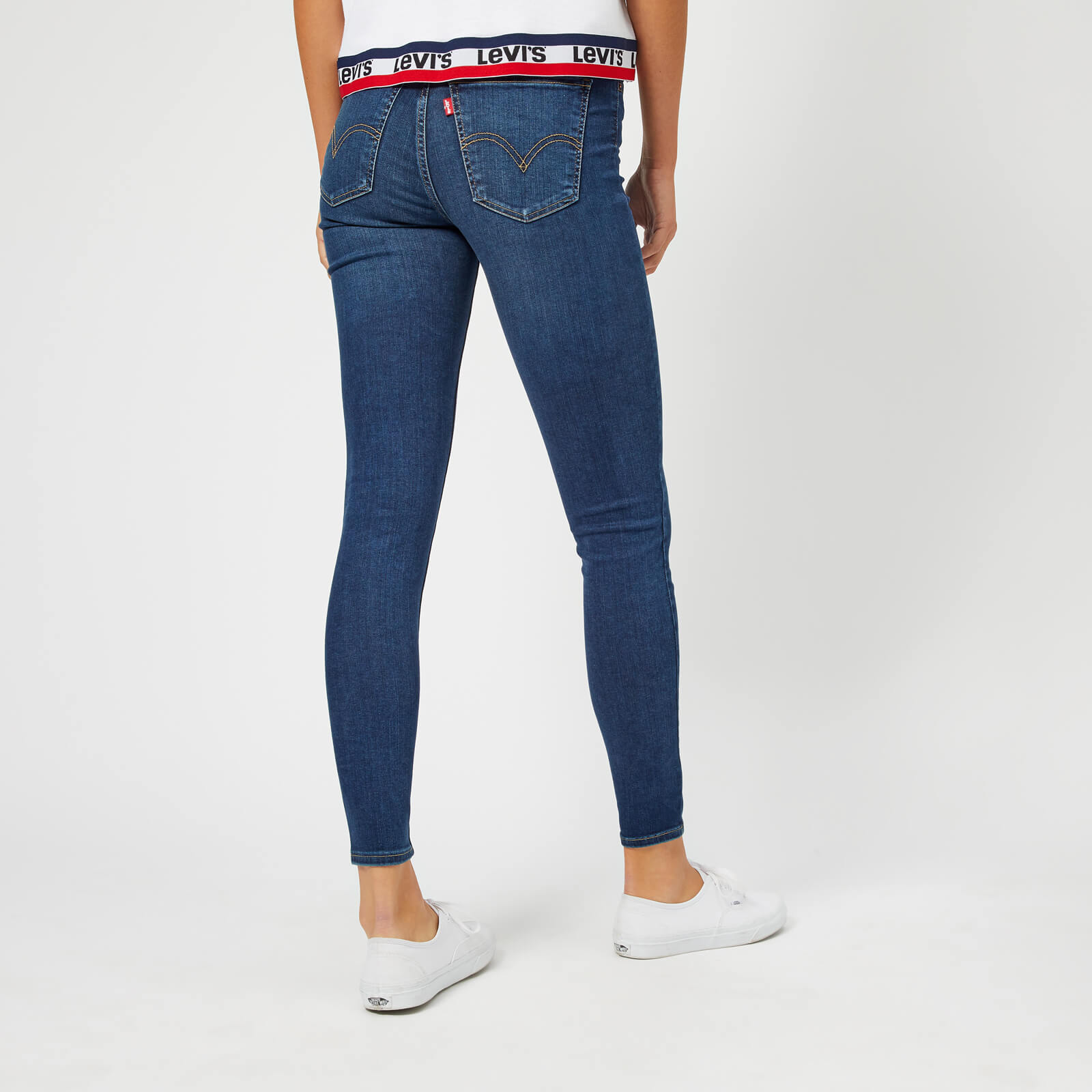Levi s Women s Mile High Super Skinny Jeans Breakthrough Blue Coggles