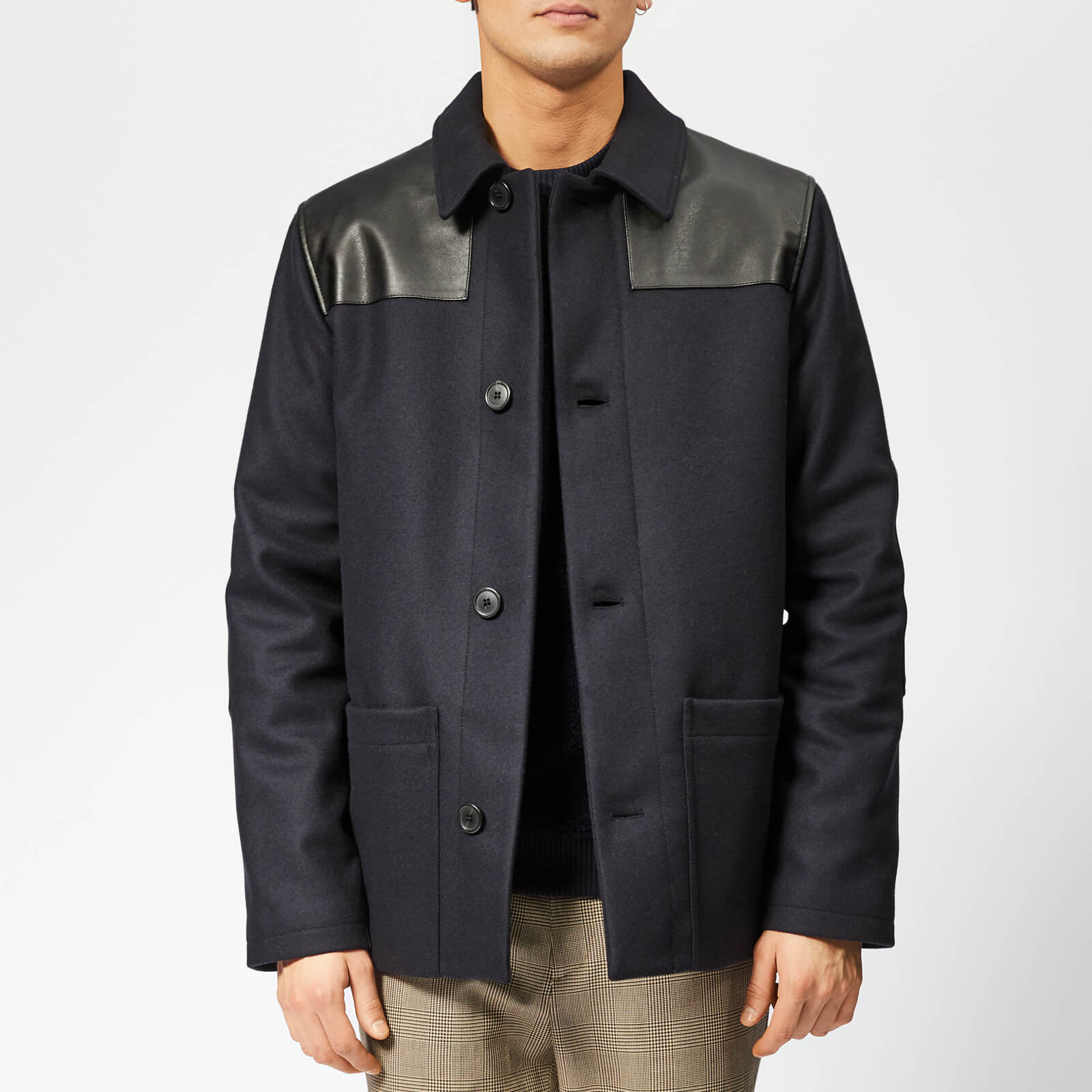A.P.C. Men s Veste Donkey Jacket Dark Navy Coggles
