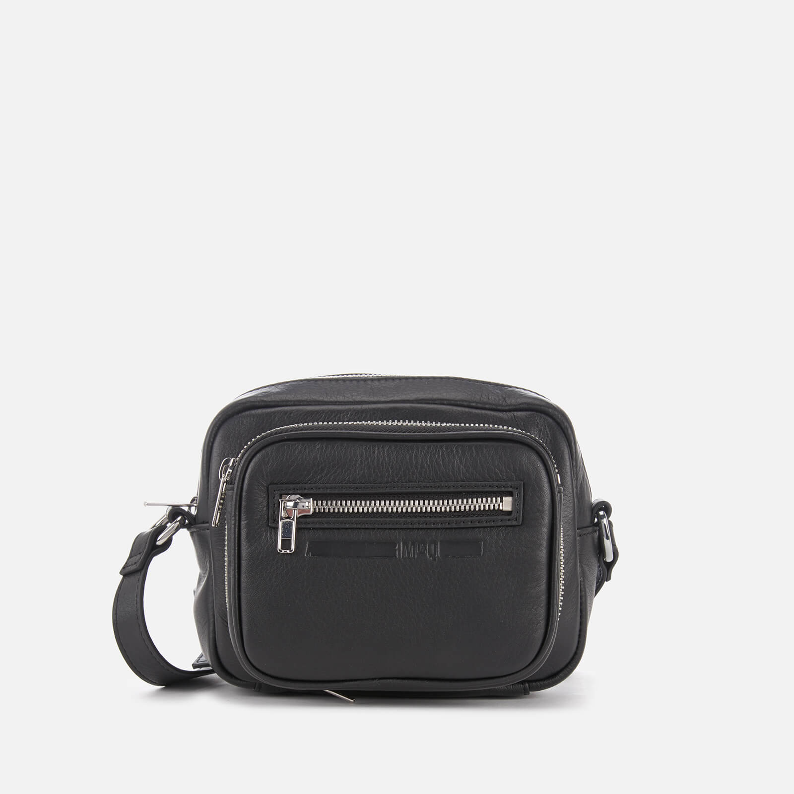 McQ Alexander McQueen Women s Loveless Cross Body Bag Black Coggles