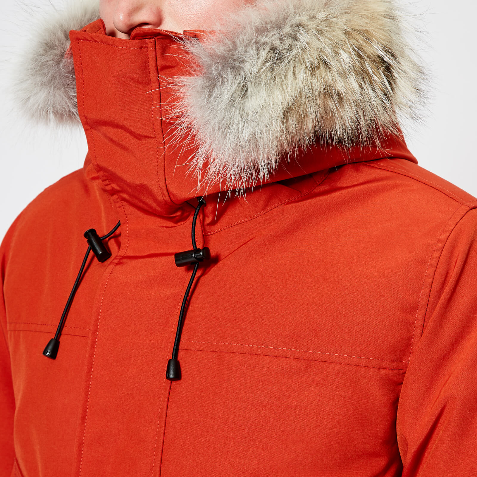 Canada goose langford parka red jasper discount