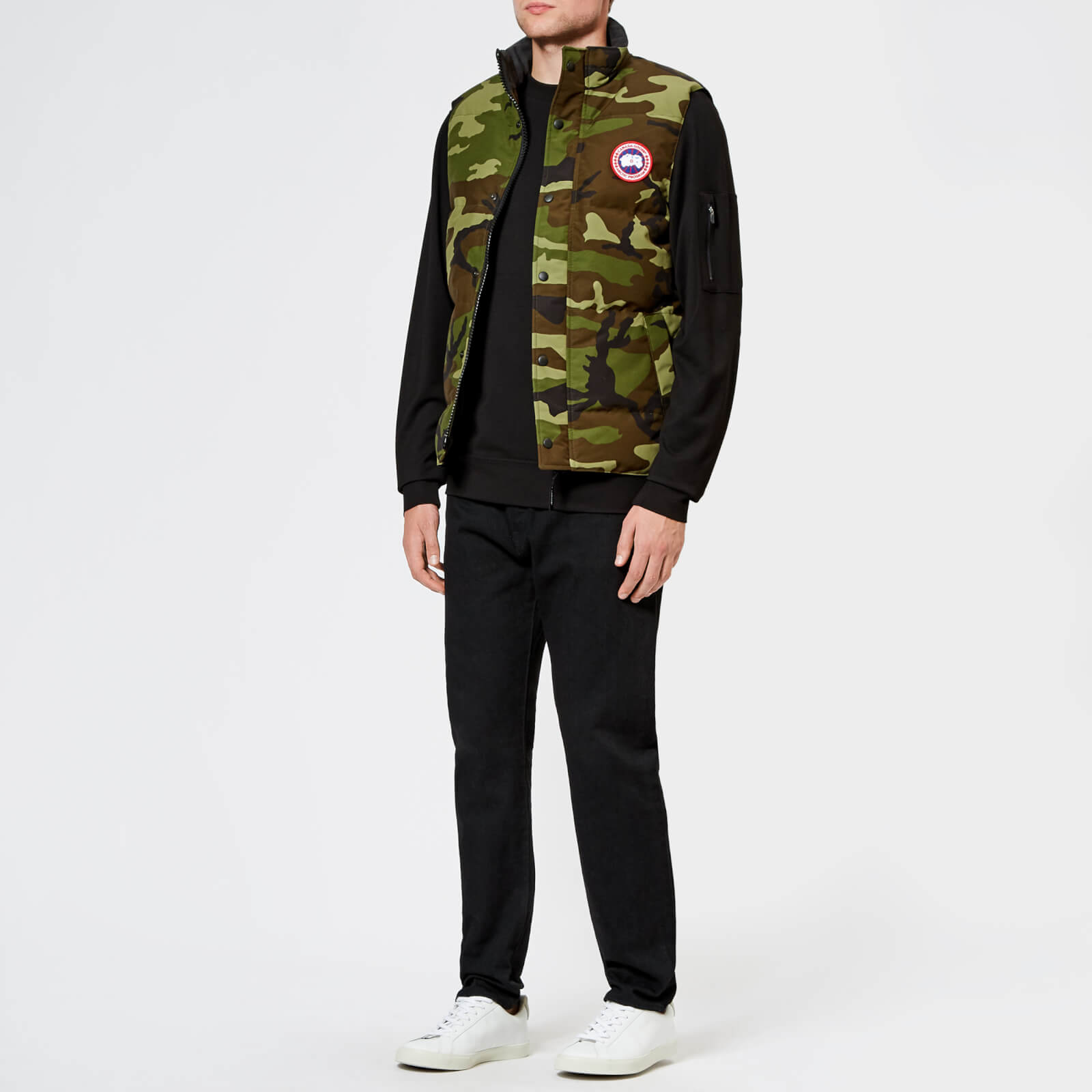 Canada goose garson vest camo hot sale