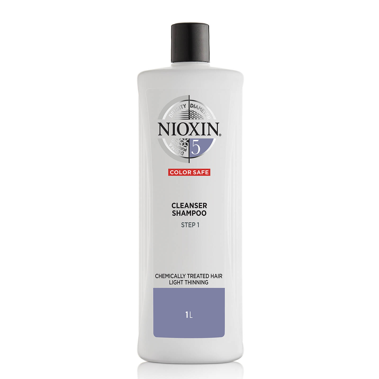 NIOXIN Champú Limpiador Sistema 5 de 3 partes para cabellos tratados químicamente y ligeramente debilitados 1000ml