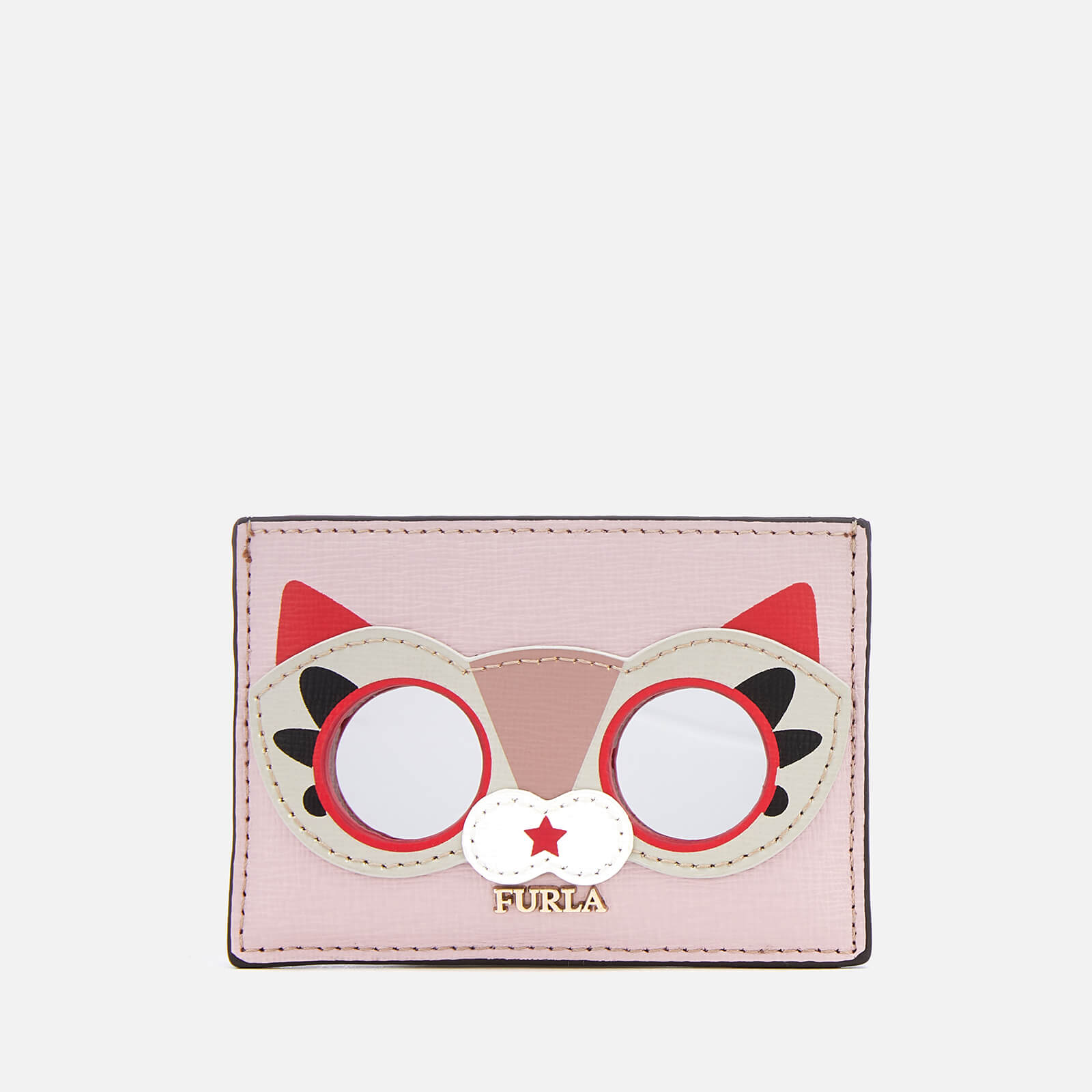 Furla Women's Small Credit Card Case Mirror - Multicolor