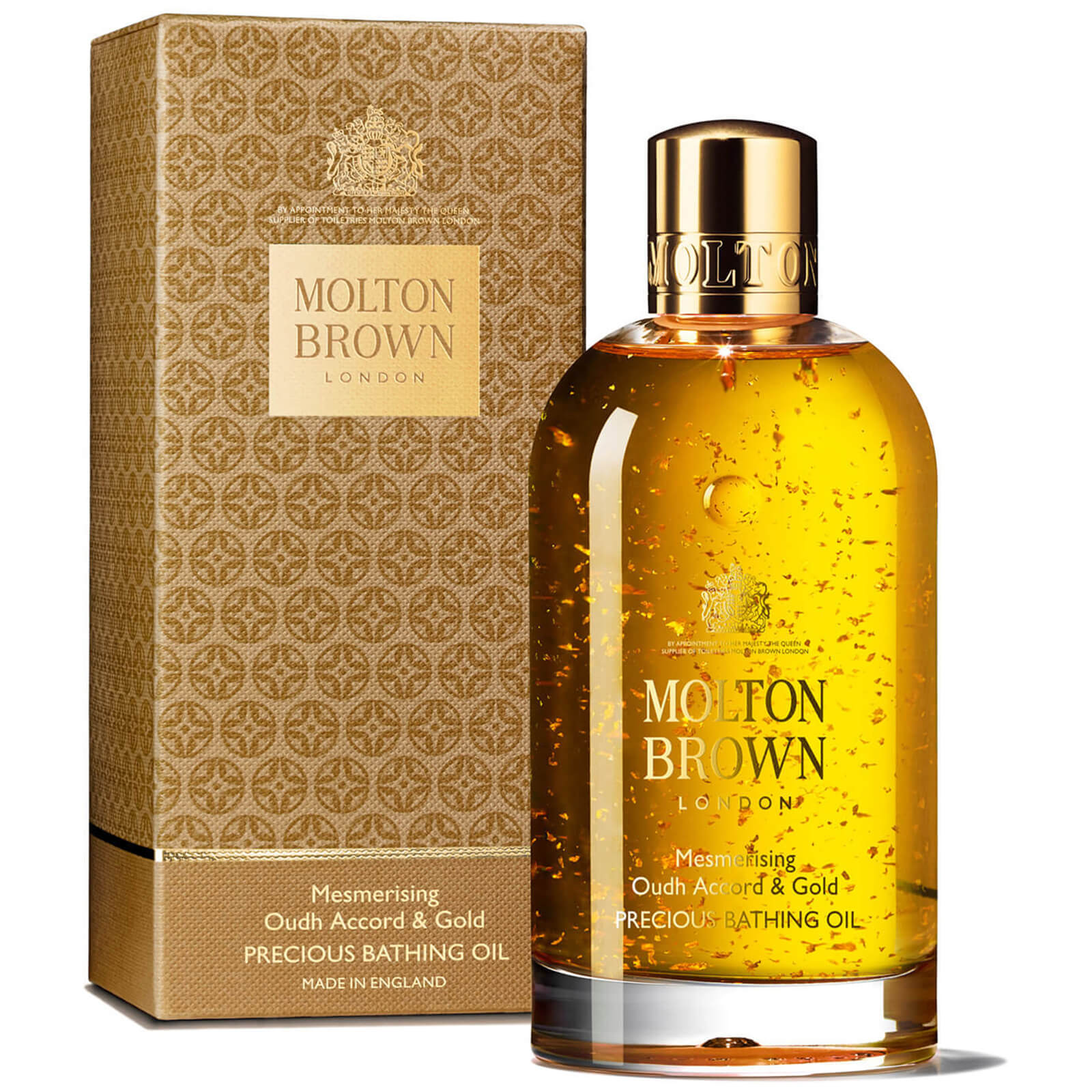 Aceite de baño Oudh Accord &amp; Gold Precious de Molton Brown