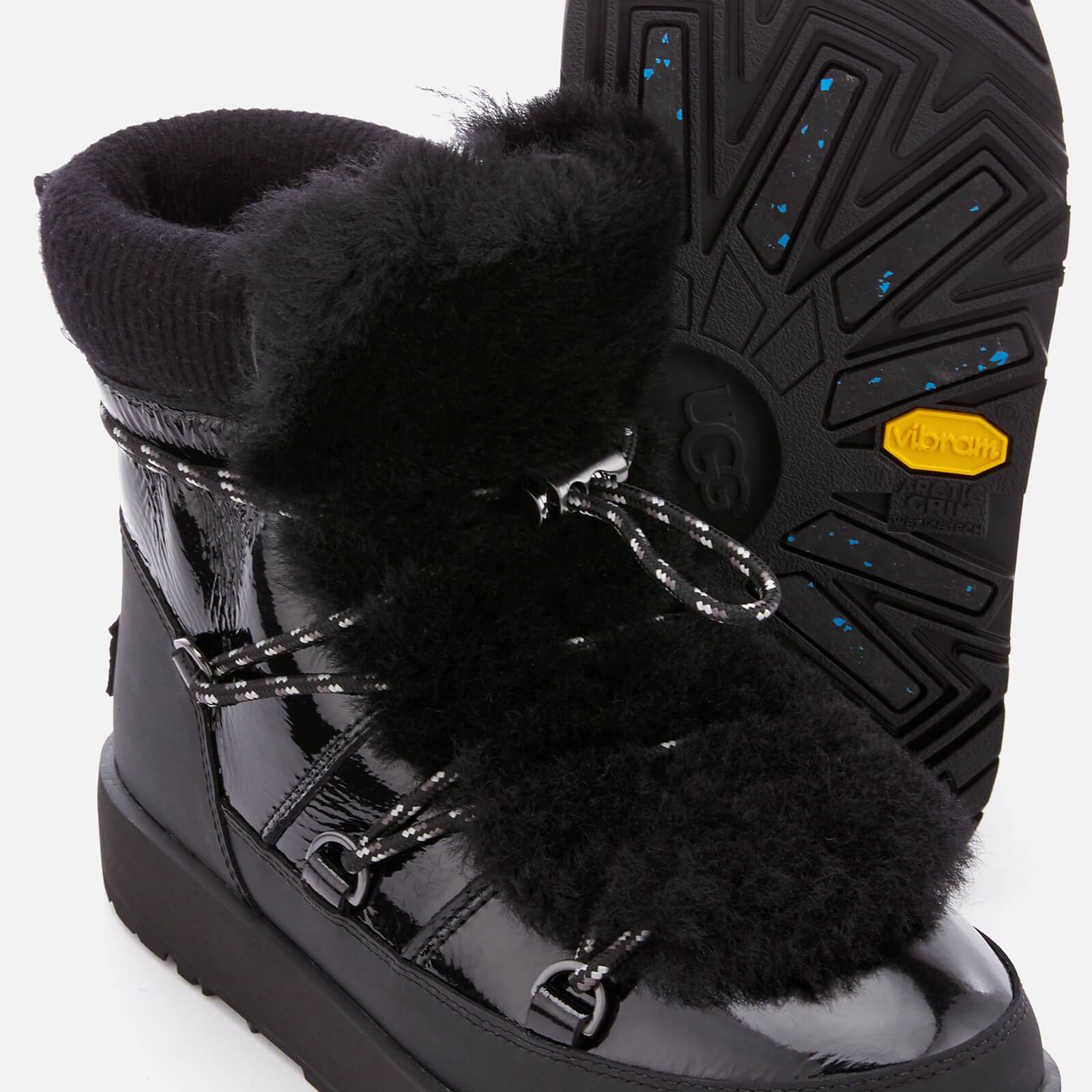 Ugg black highland waterproof boots sale