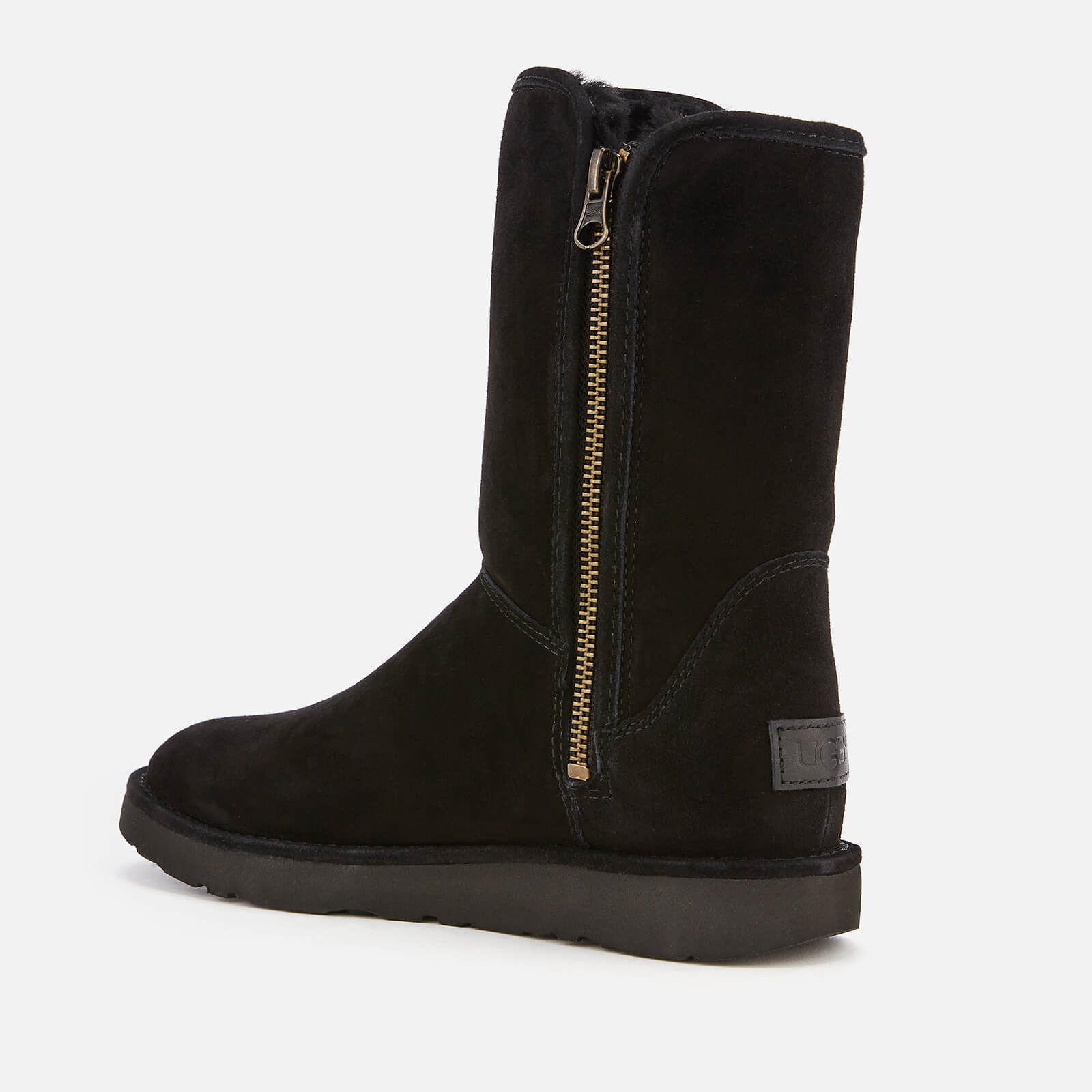UGG Women s Abree Short II Sheepskin Boots Nero Allsole