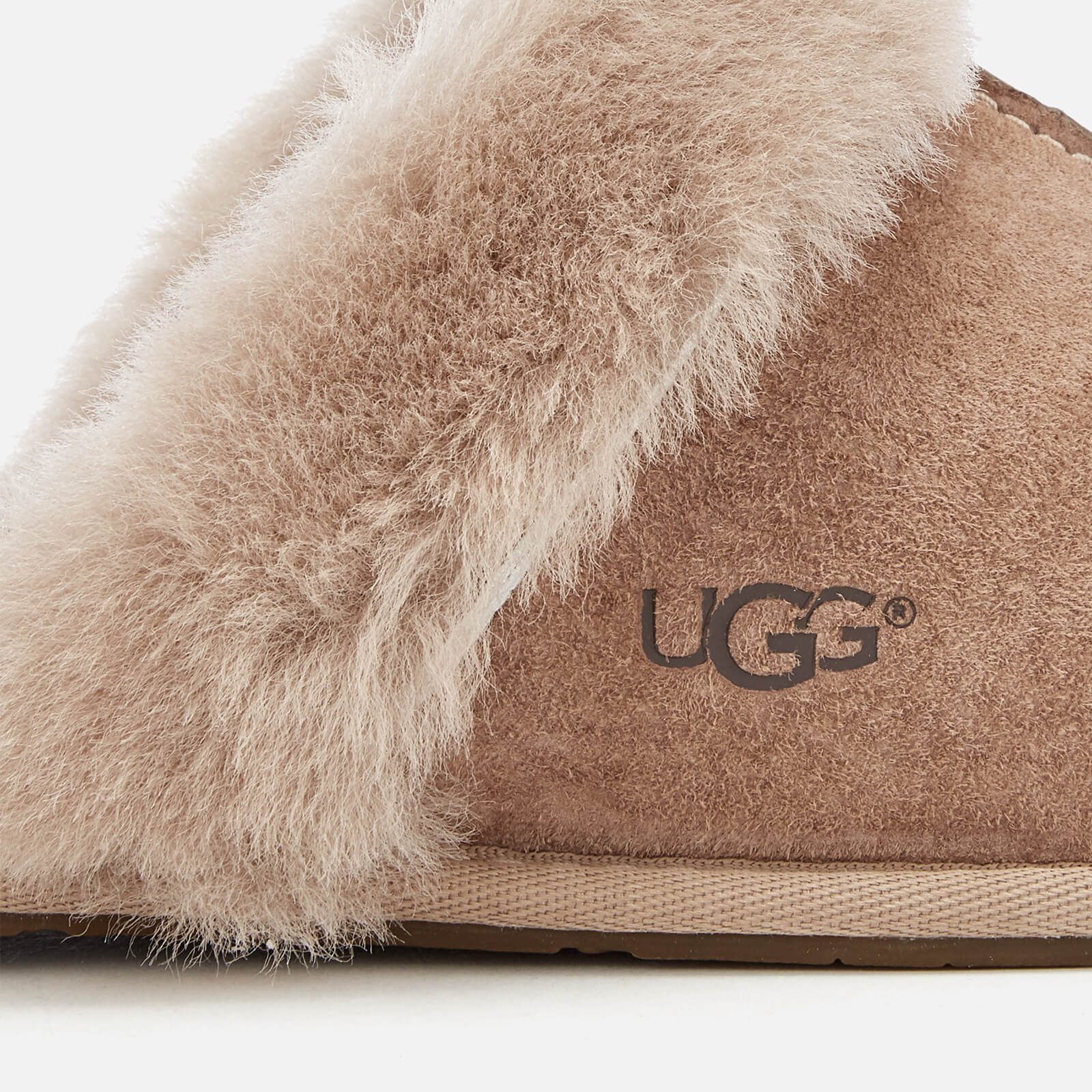 UGG Women s Scuffette II Sheepskin Slippers Fawn Allsole