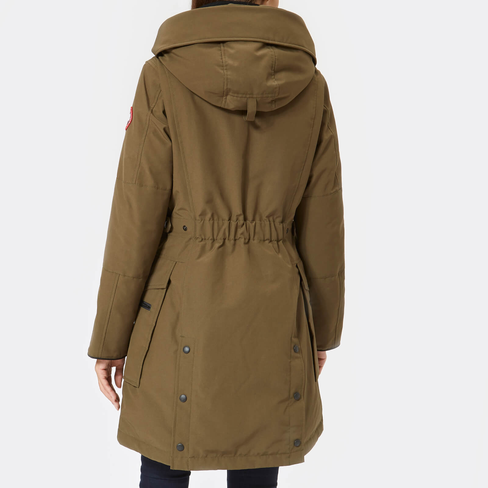 Canada goose kinley parka military green clearance