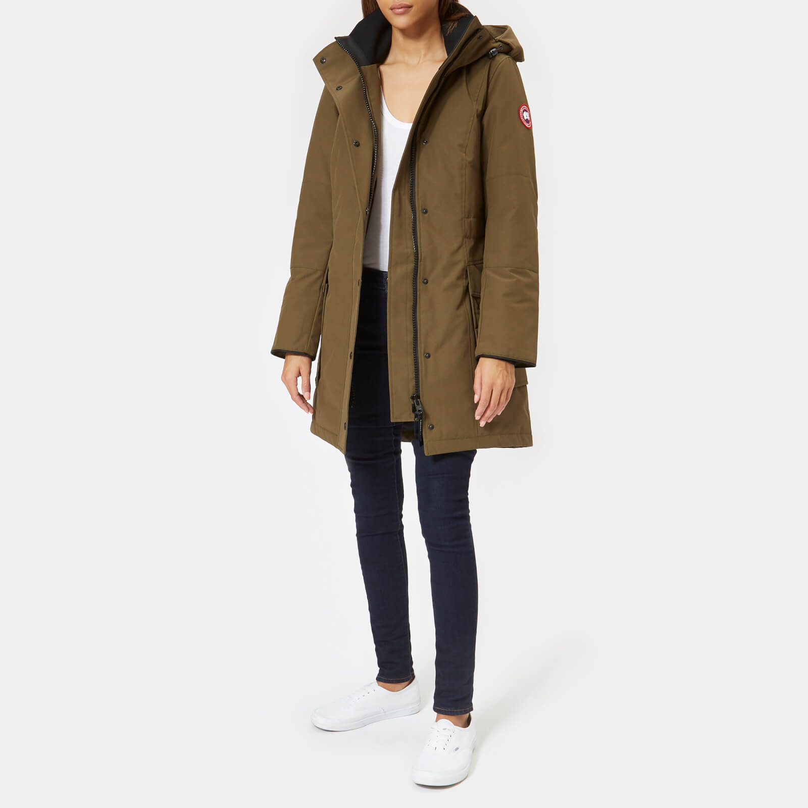 Canada Goose Women s Kinley Parka Military Green Coggles