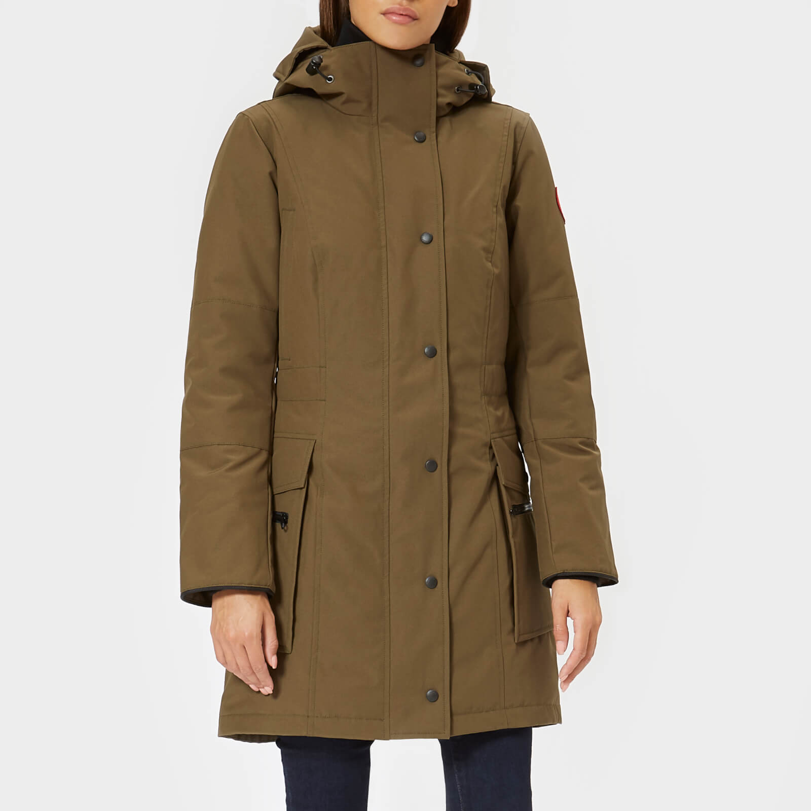 Canada Goose Women s Kinley Parka Military Green Coggles