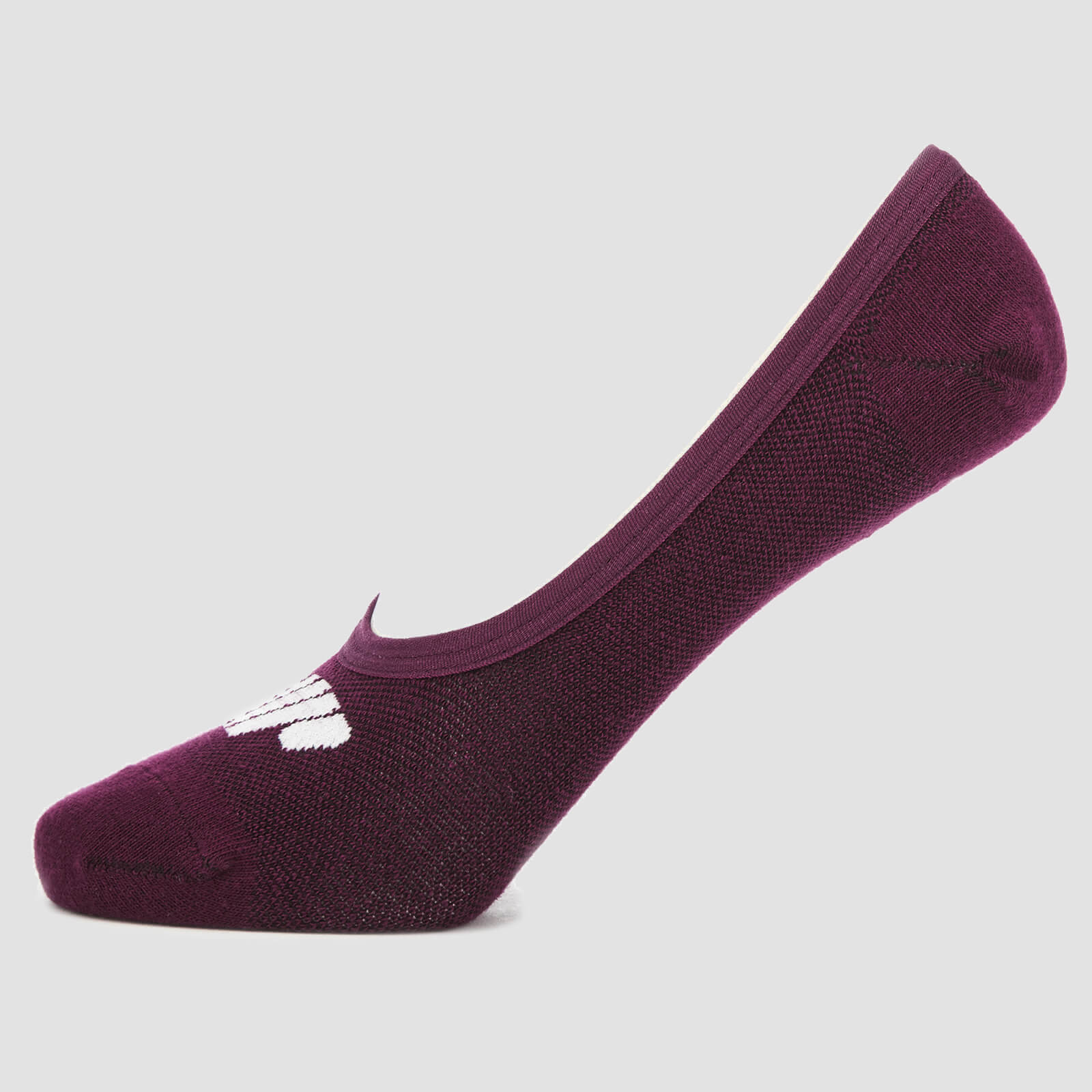 MP Women's No Show Socks - Mulberry (3 Pack)