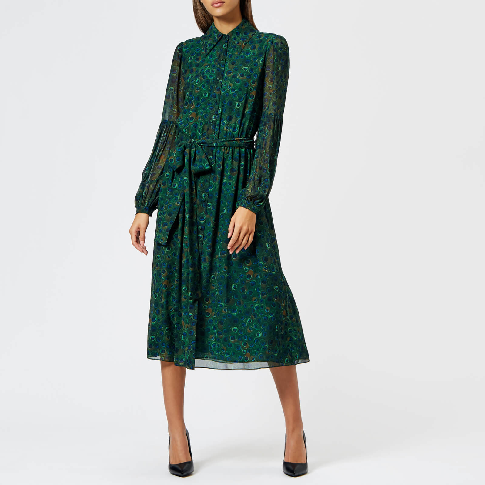Michael kors green shirt 2025