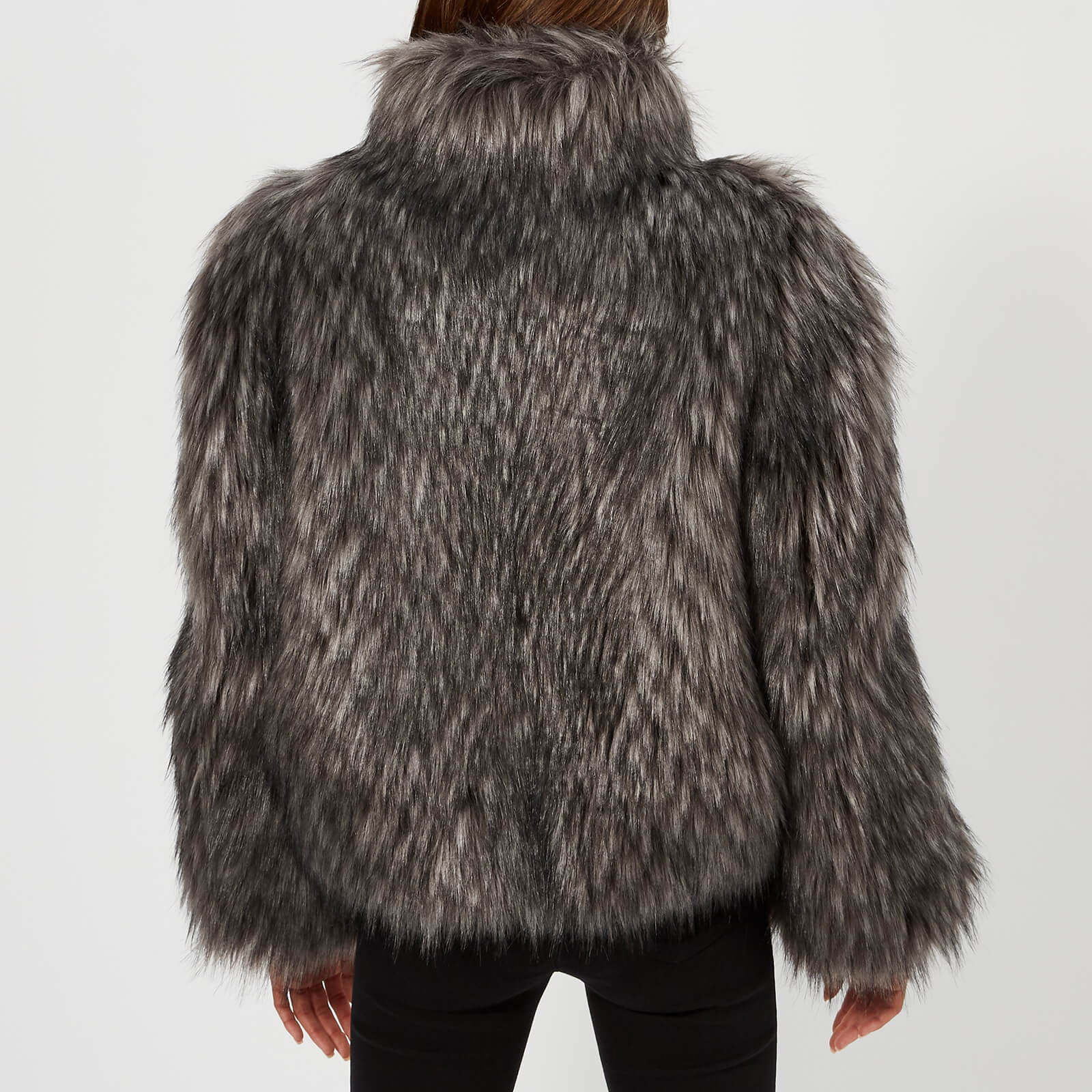 Philosophy di Lorenzo Serafini Women's Fur Jacket - Grey