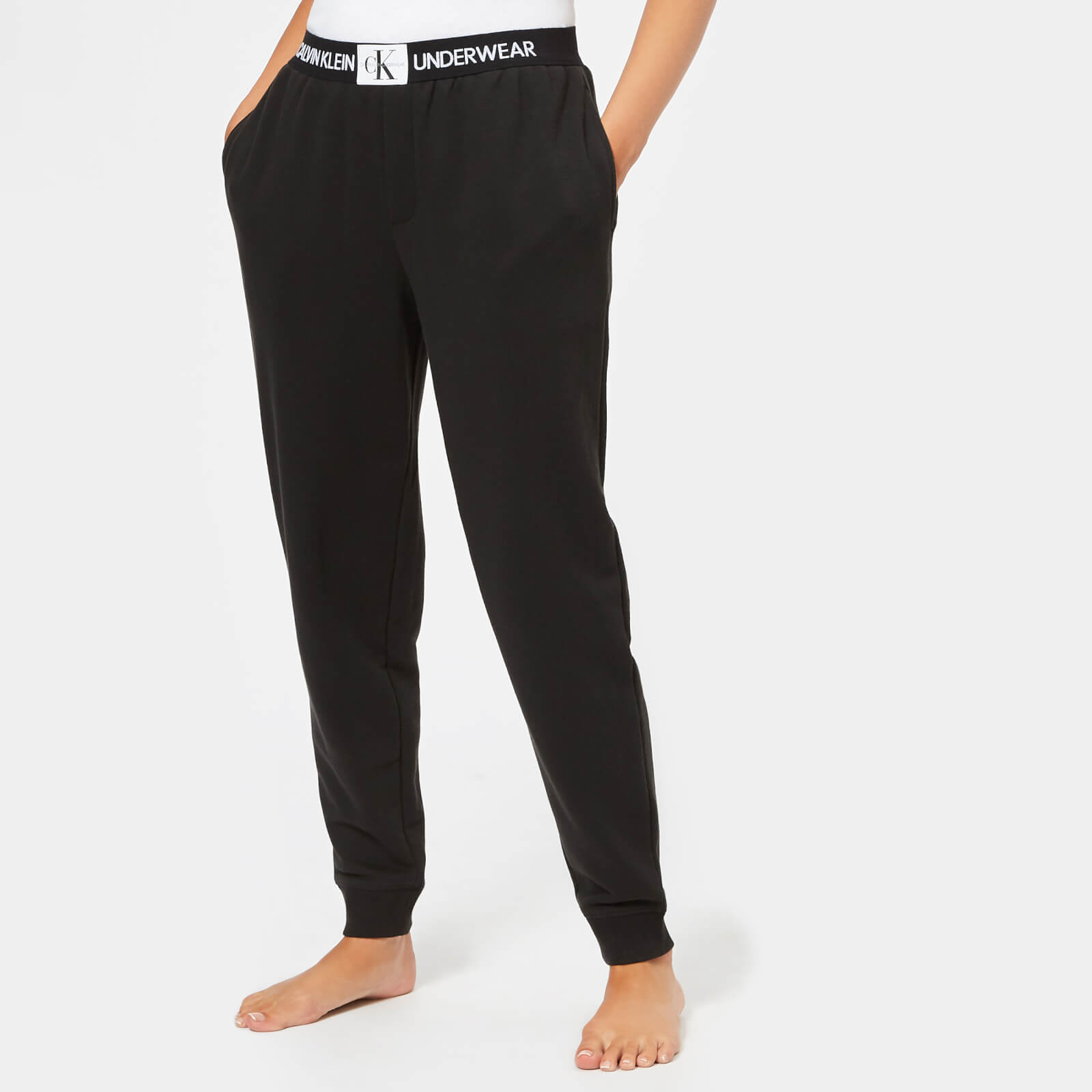 Calvin Klein Women s Monogram Joggers Black Coggles