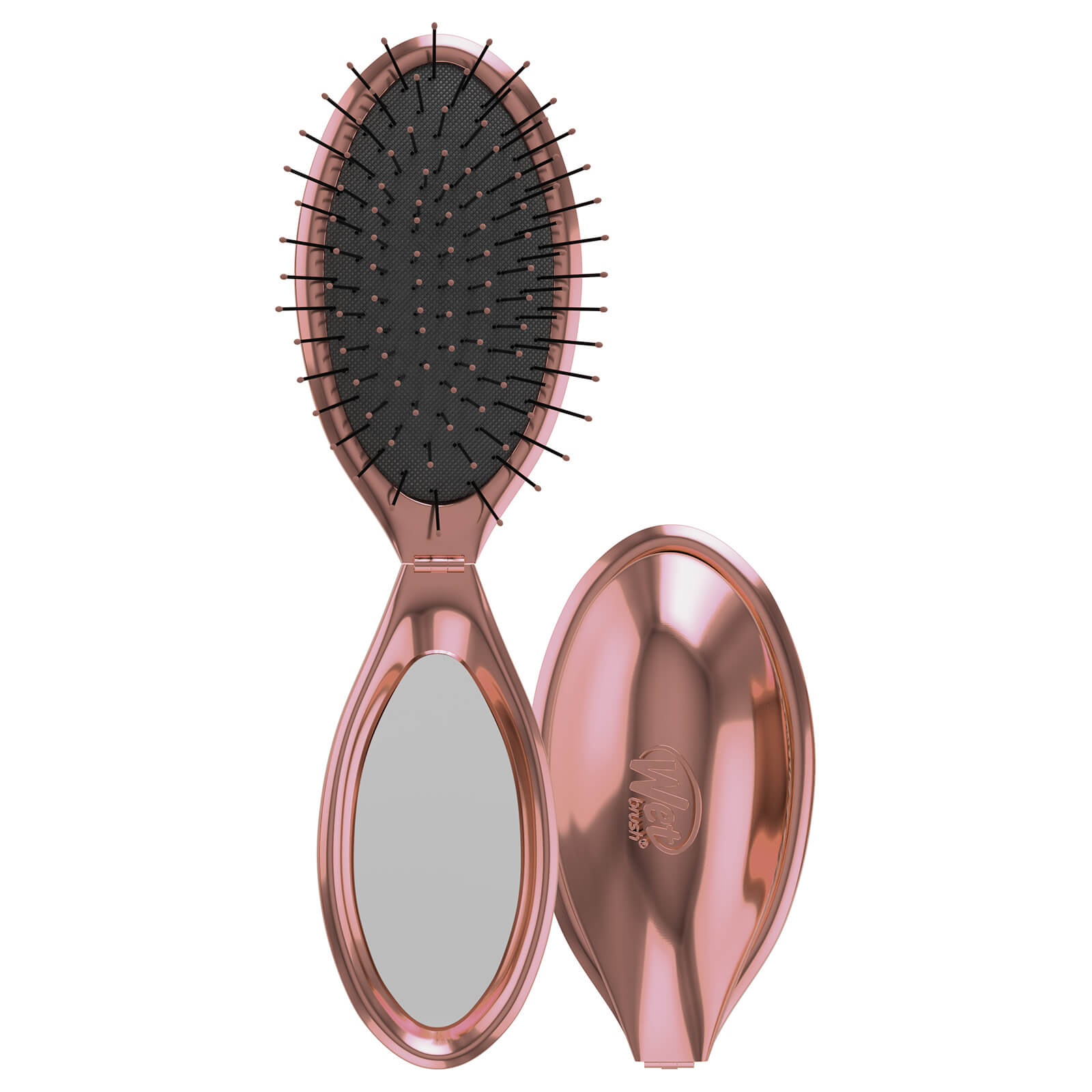 WetBrush Mini Pop Fold Hair Brush - Rose Gold