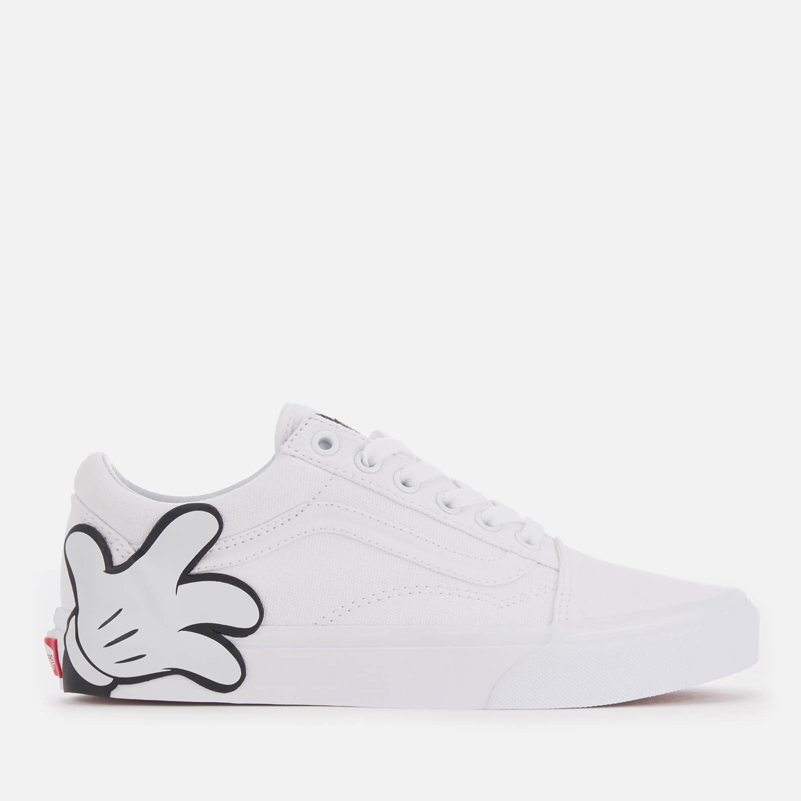 Vans disney old skool white store