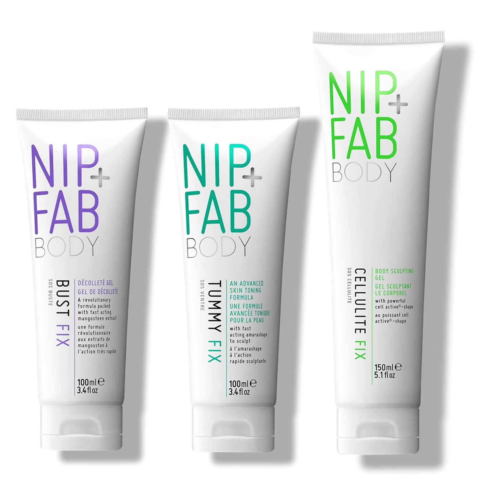 NIP+FAB Body Sculpt and Smooth Collection