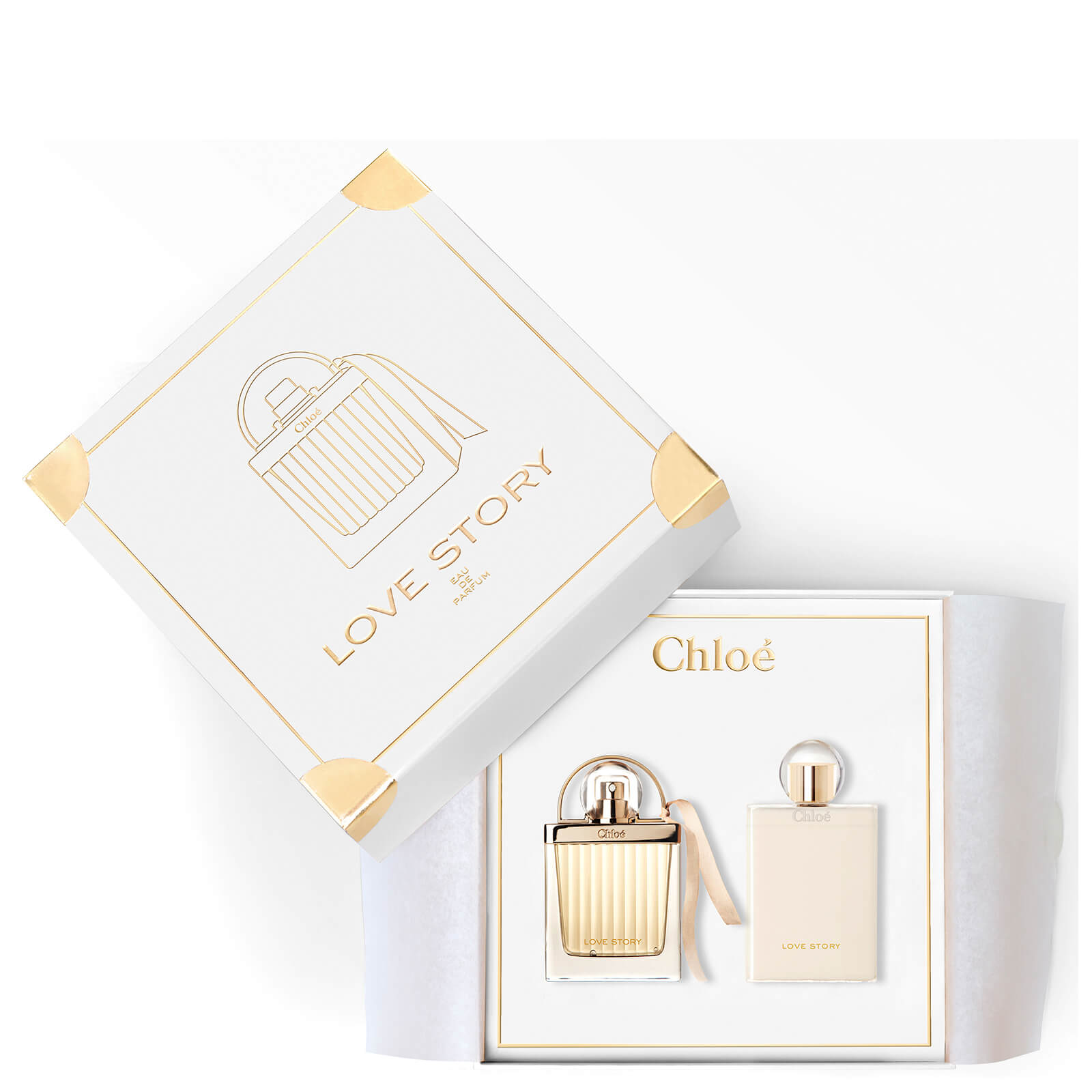 Set navideño de Eau de Parfum Love Story de Chloé 50 ml
