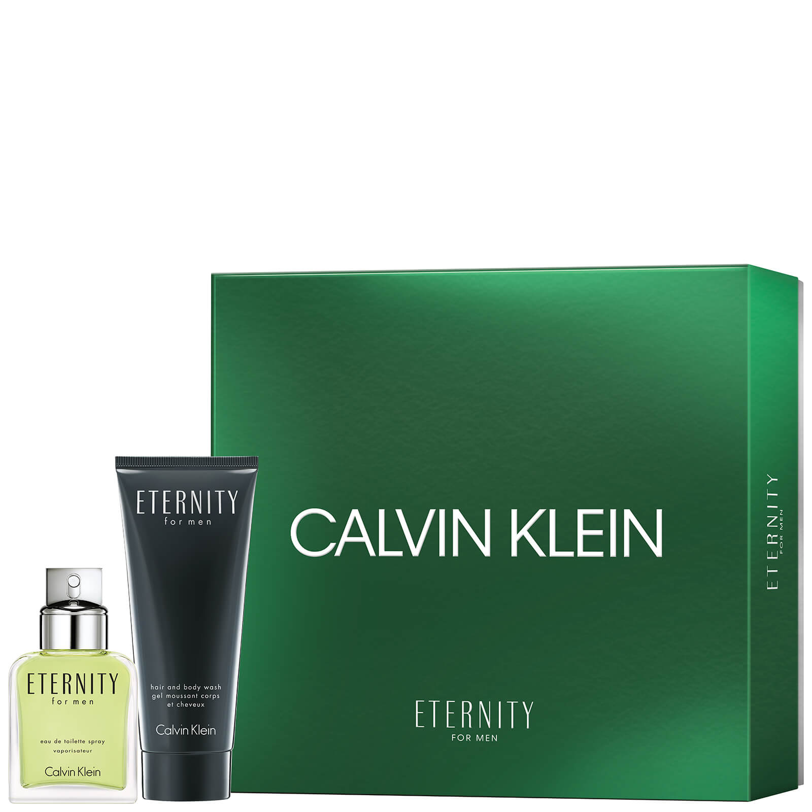 Set navideño de Eau de Toilette Eternity for Men de Calvin Klein 50 ml