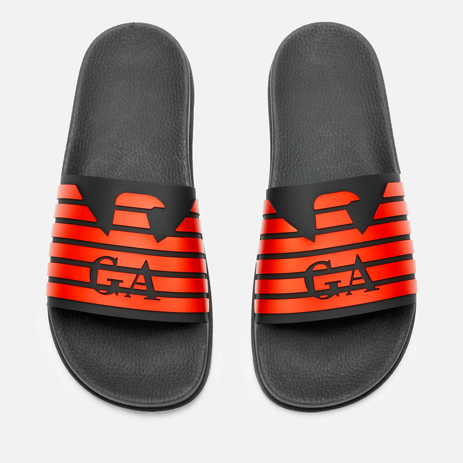 VIP【関税送料無料】希少 EMPORIO ARMANI SANDALS Emporio Armani Sandal Logo Strap Unisex Size EU 39 Red