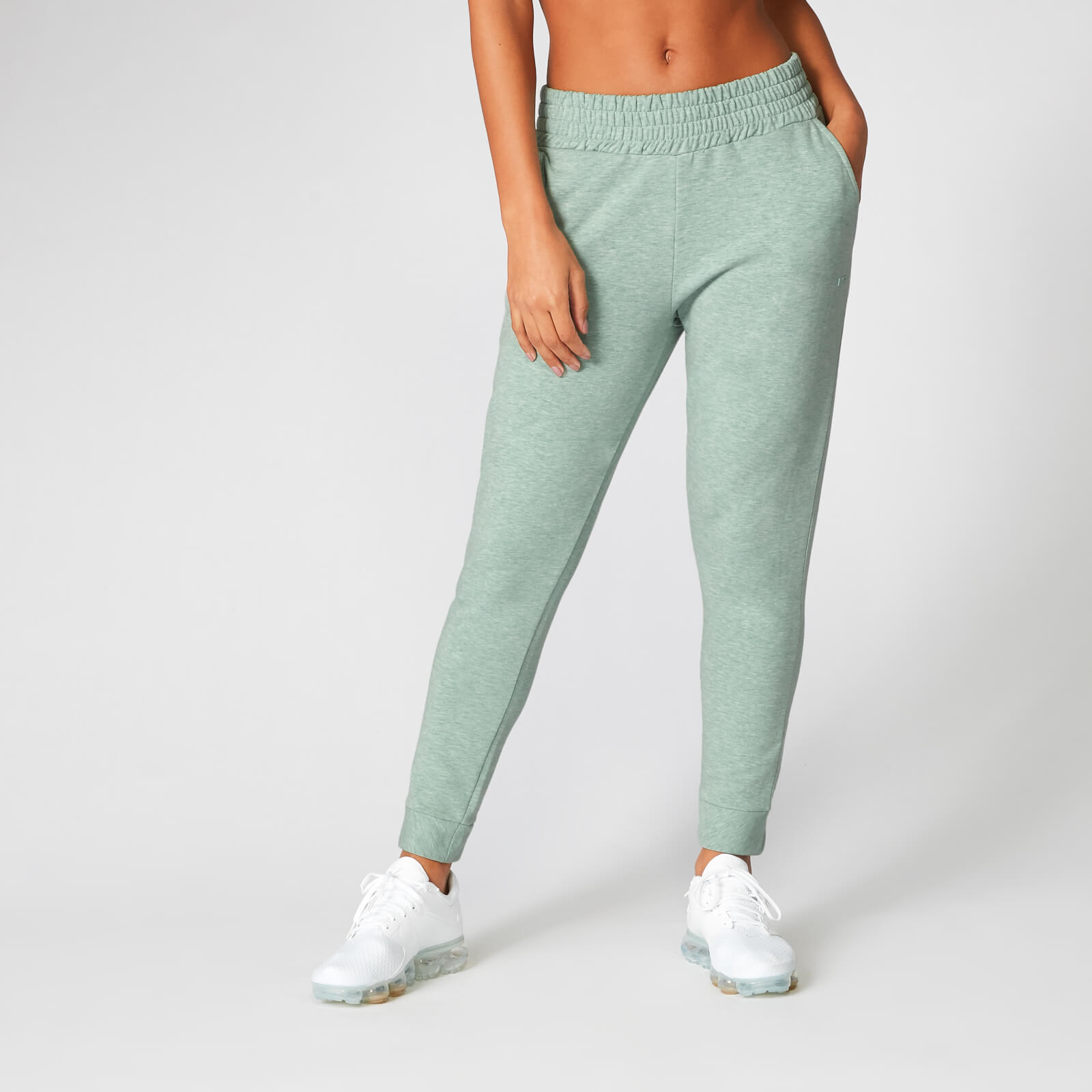 Revive joggers hlače - Plavo zelene