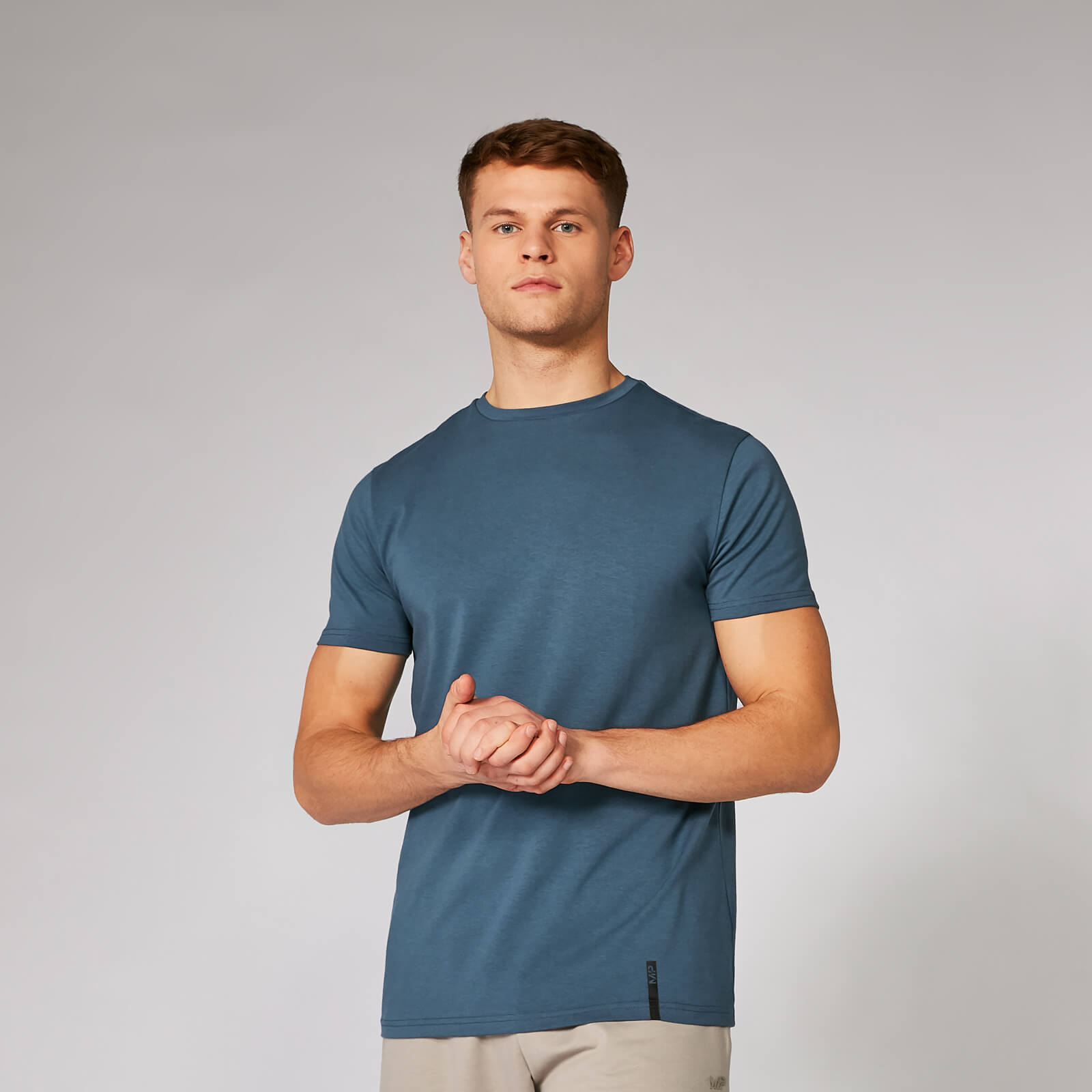 Luxe 極緻系列 男士經典圓領T恤 - 藍紫色