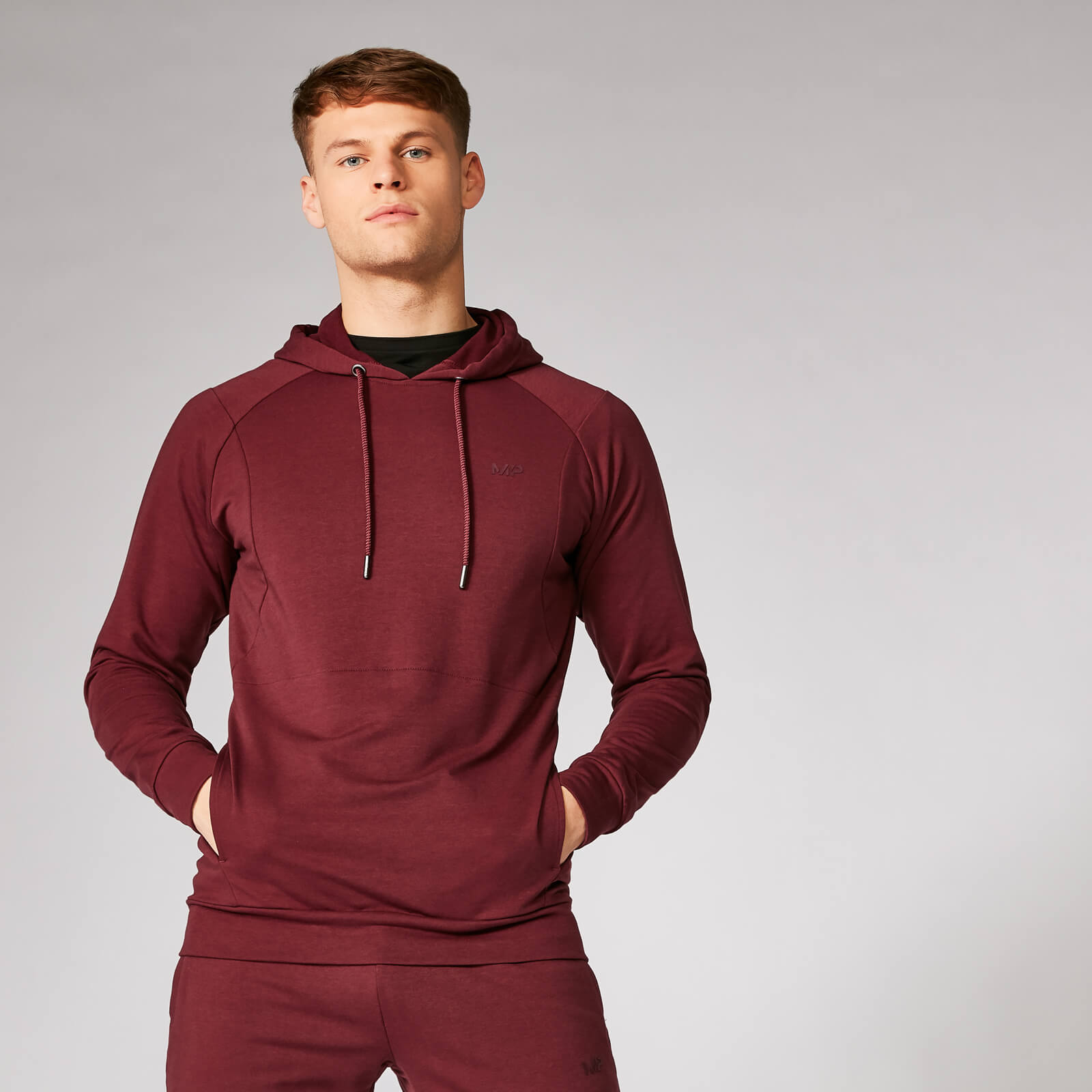 Form Pullover Hoodie - Oxblood - XS