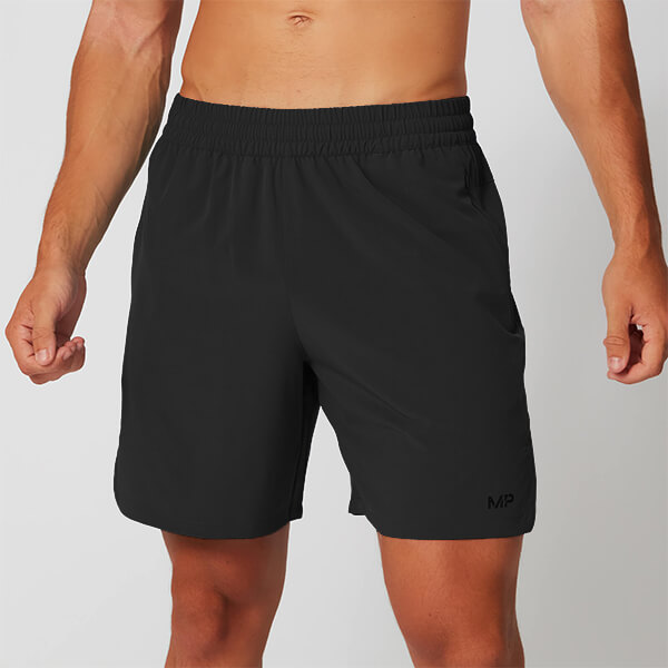MP muške kratke hlače za trening duge 18 cm Essentials – crne