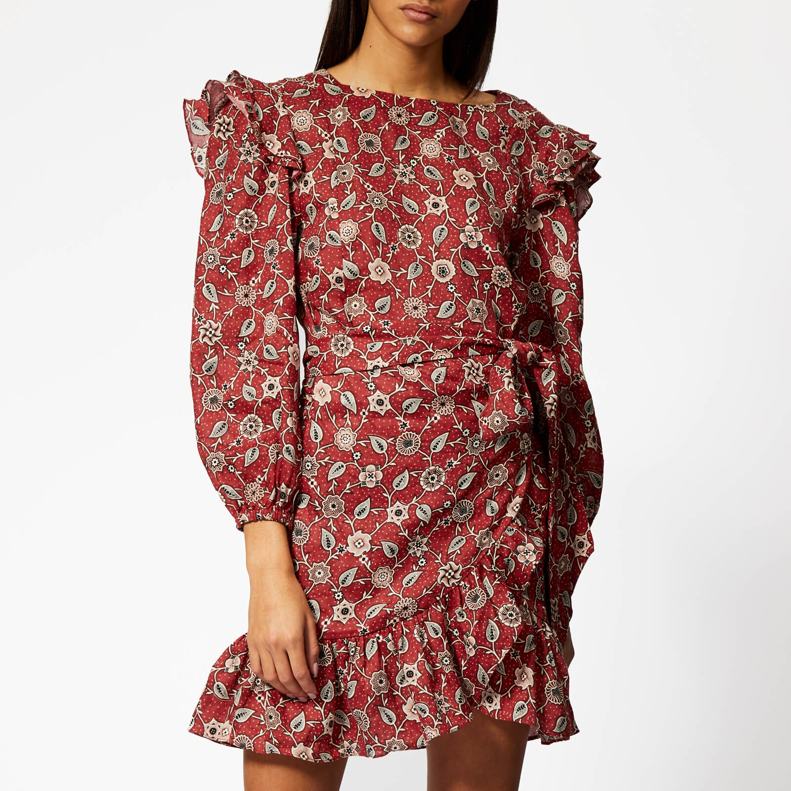 Marant Etoile Women s Telicia Dress Rust Coggles