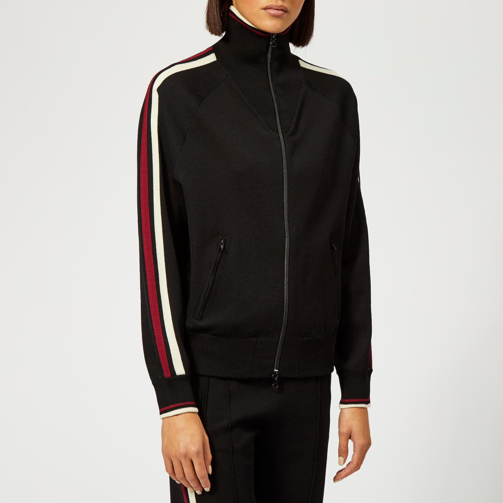 Marant Etoile Women s Darcey Jacket Black Burgundy Coggles