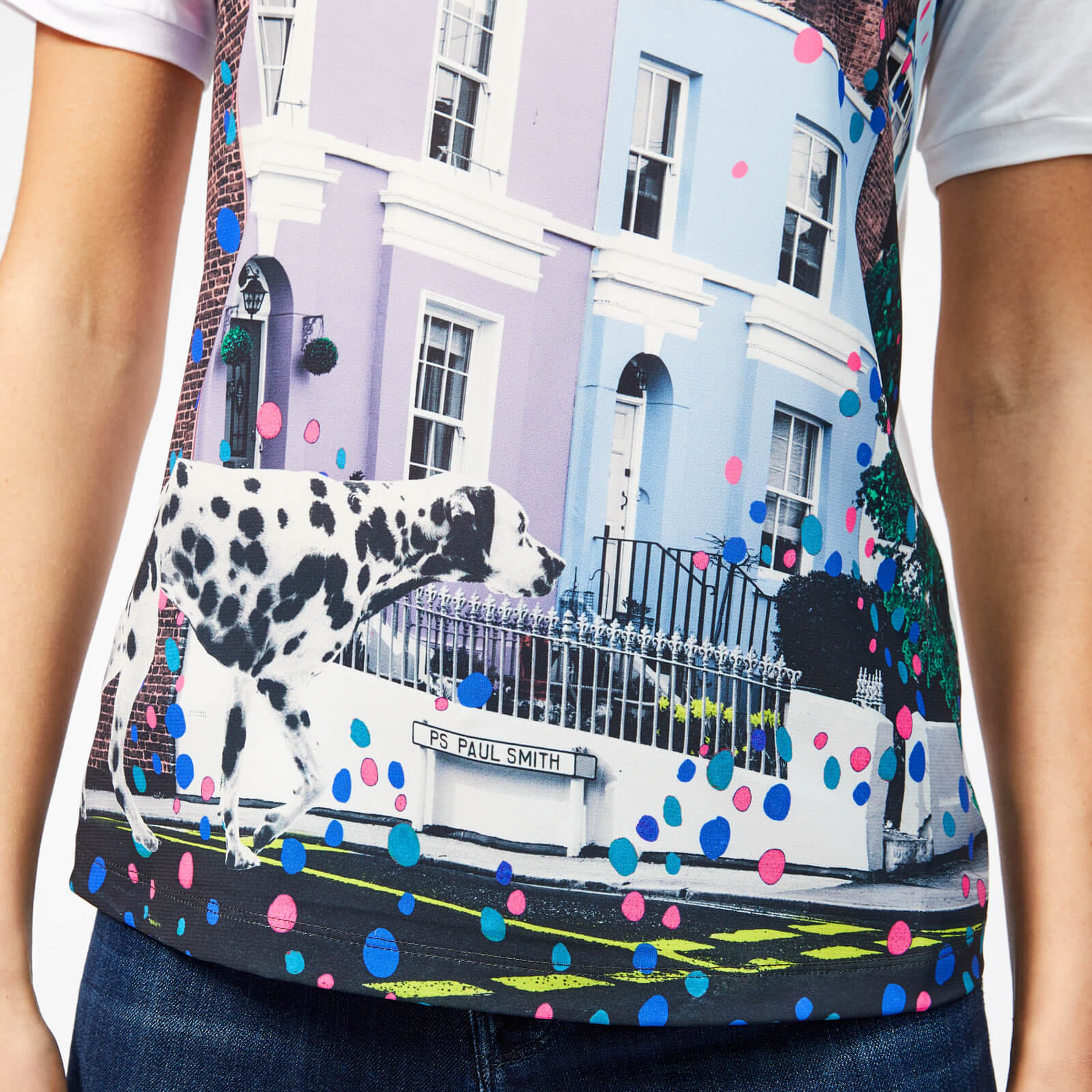 PAULSMITH Tシャツ VIP価格 送料無料 P5 LTD COTTON T-SHIRT PS Paul Smith Women's Notting Hill T-Shirt - Blue | Coggles